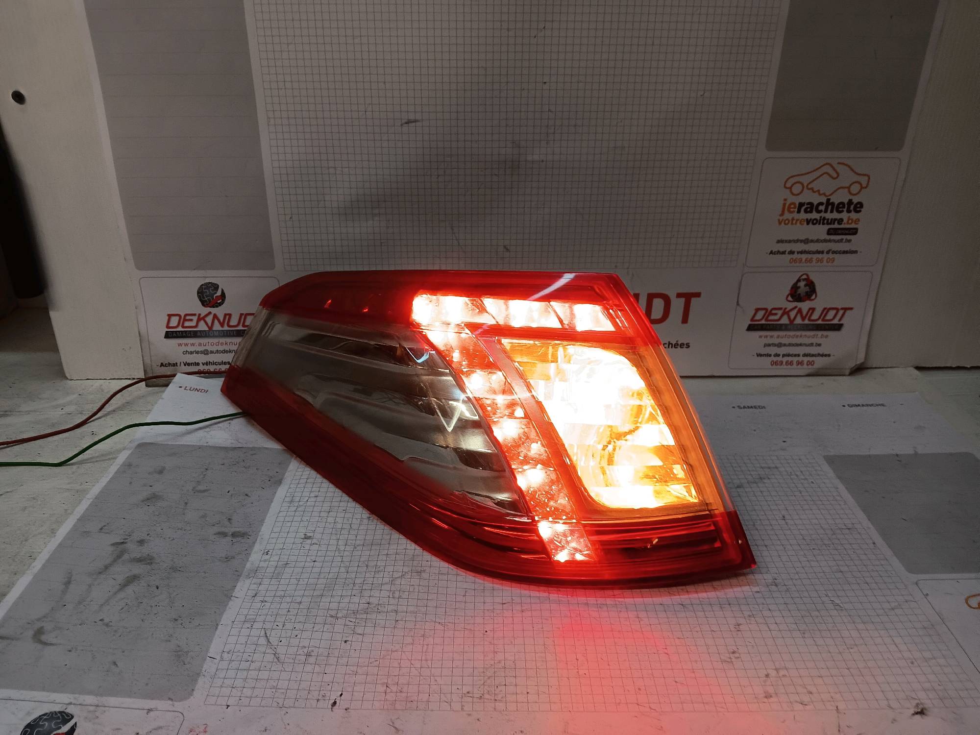 Lichtblok links achter Peugeot 508 2011 - 18