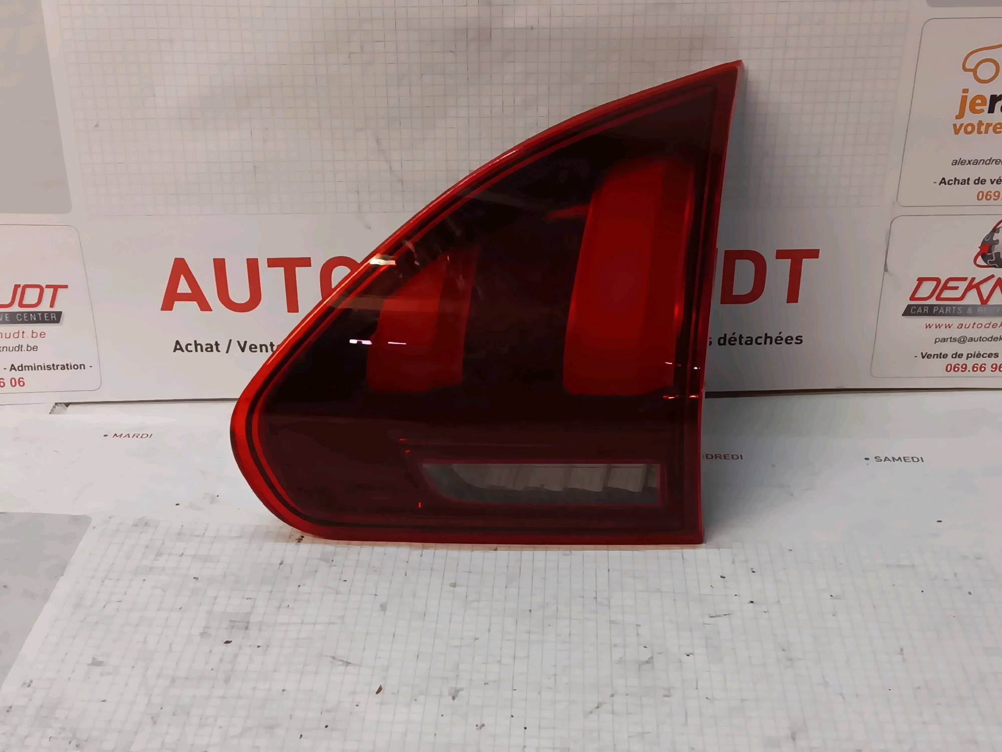 Lichtblok rechts achter koffer Peugeot 2008 2013 -