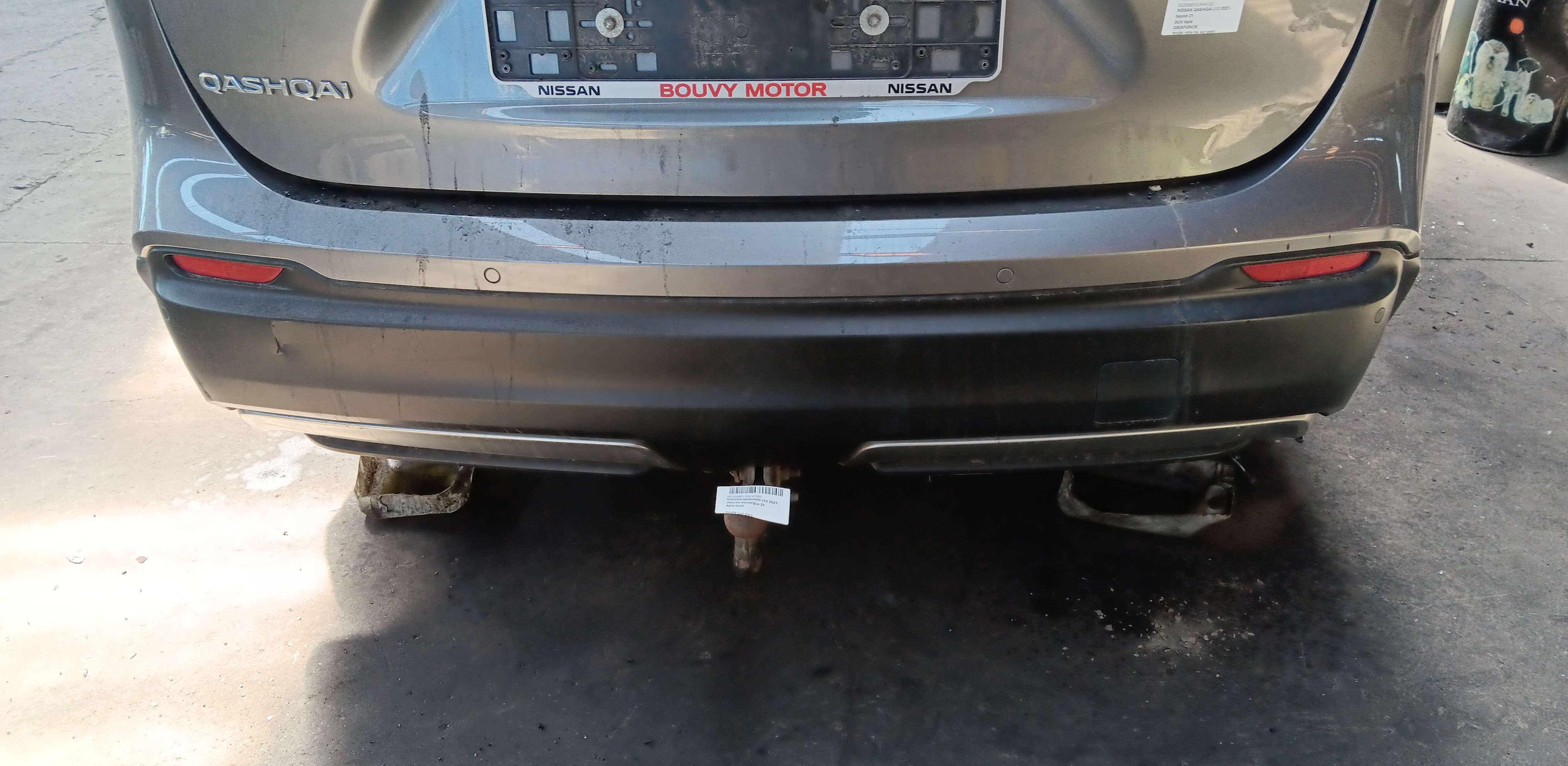 Bumper achter met sensor Nissan QASHQAI J11 2017 - 21