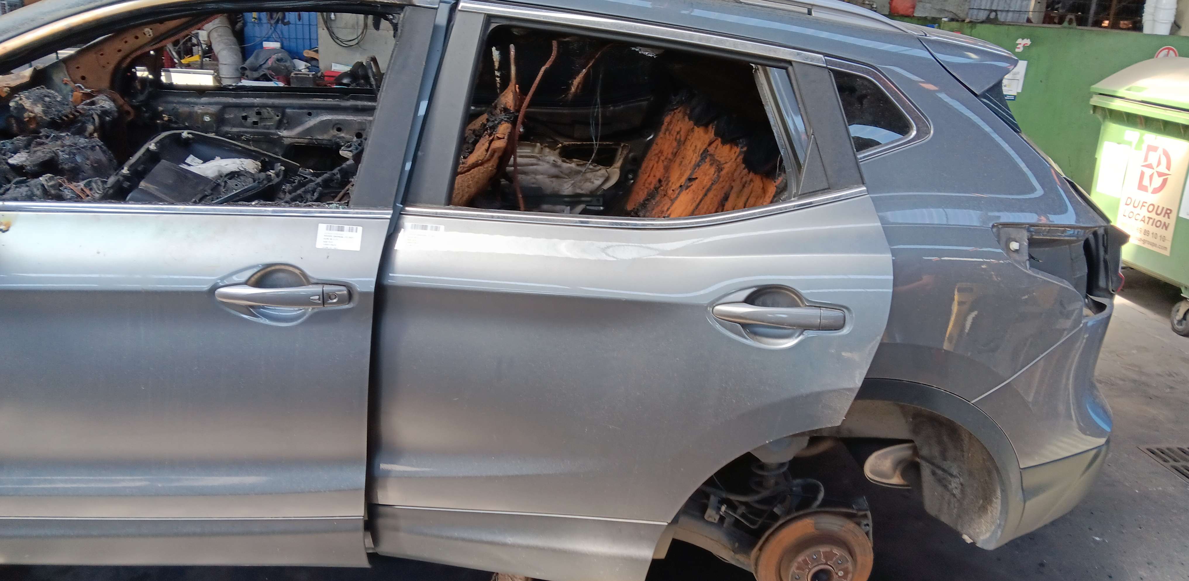 Deur links achter Nissan QASHQAI J11 2017 - 21