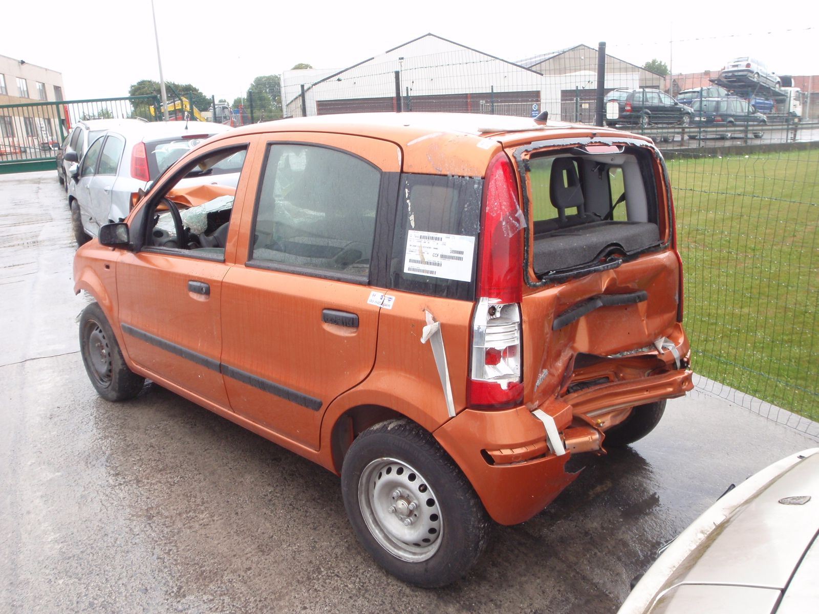 Deur links voor Fiat PANDA II 2003 - 09