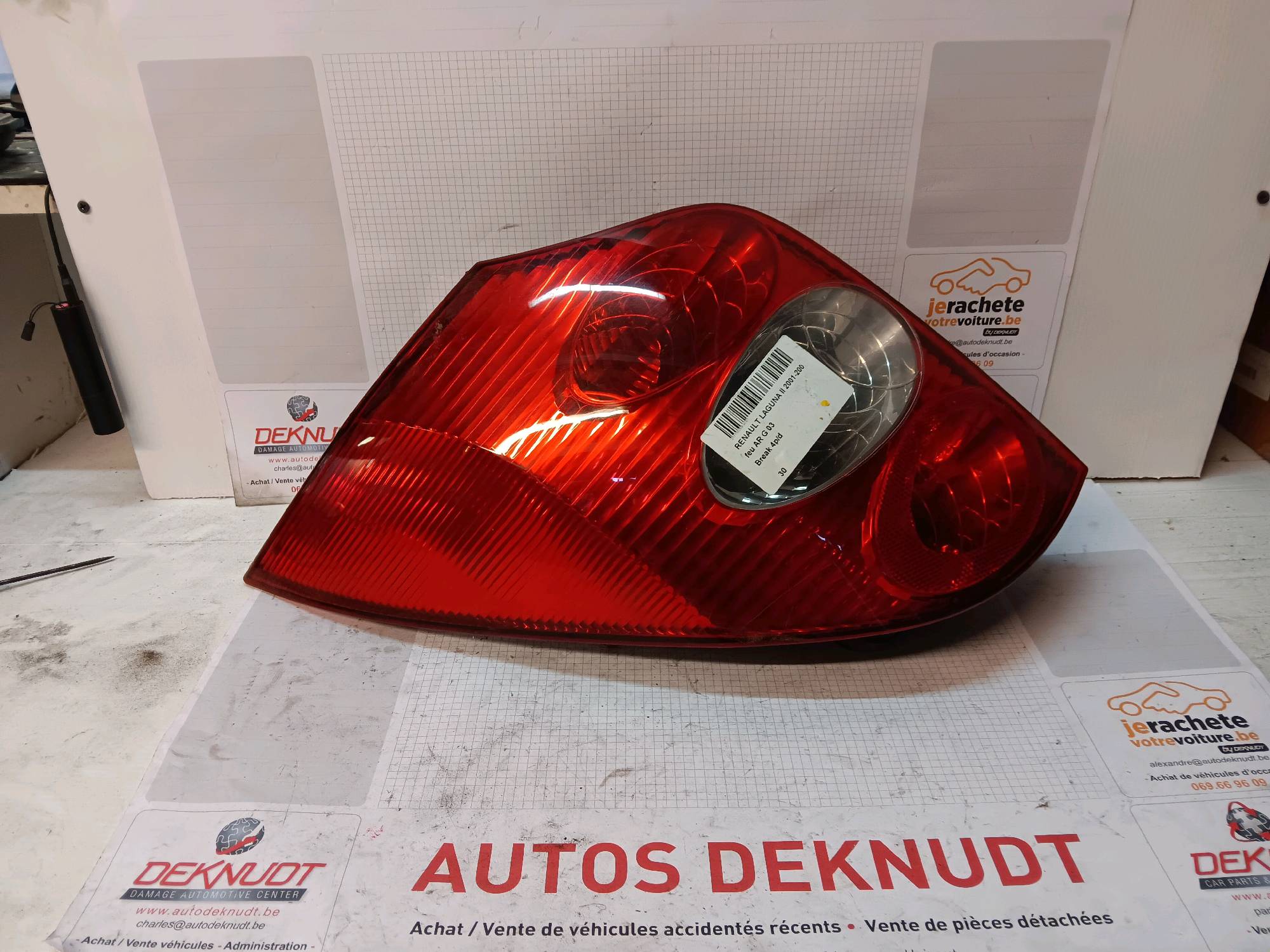 Lichtblok links achter Renault LAGUNA II 2001 - 07