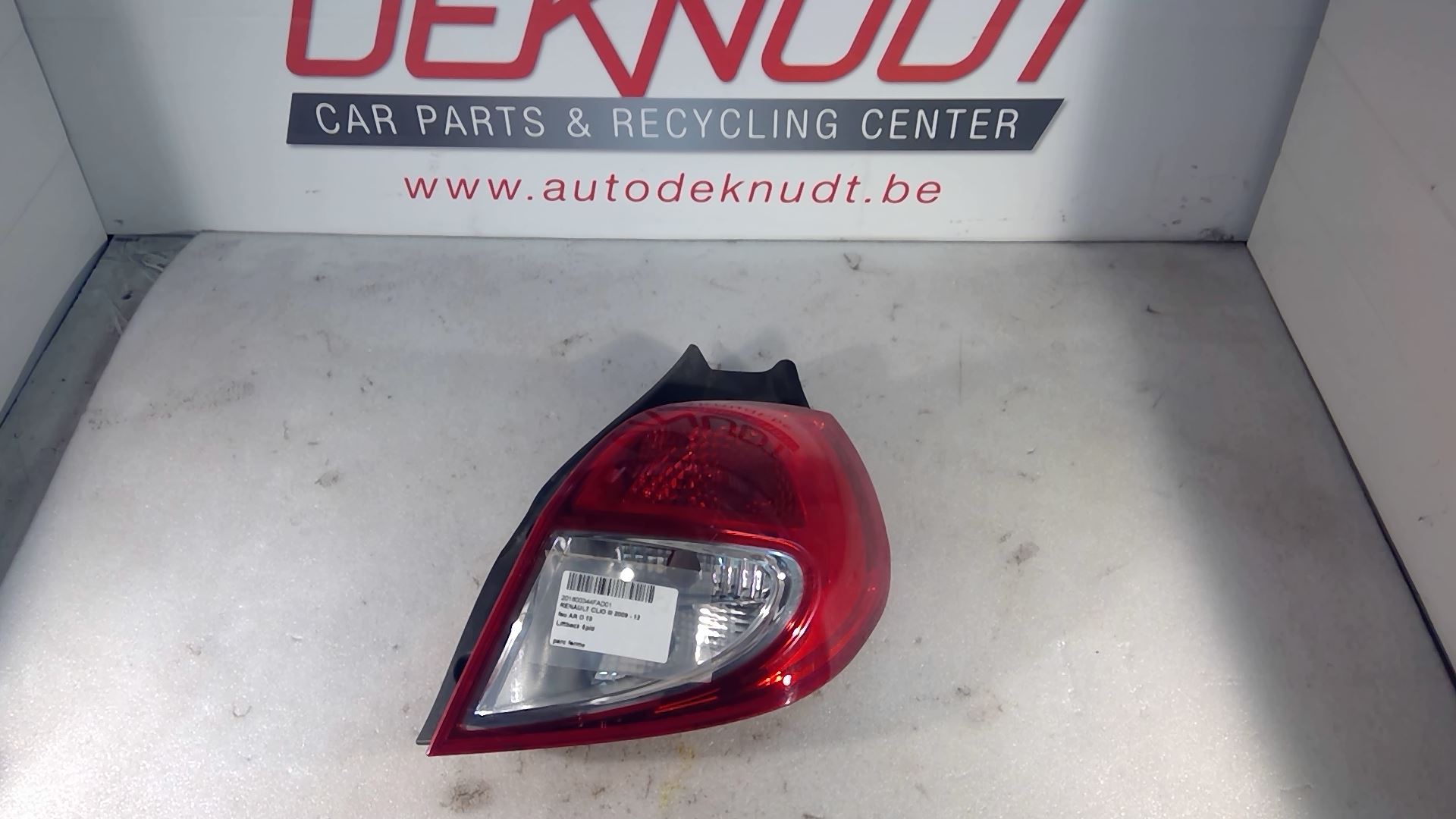 Lichtblok rechts achter Renault CLIO III 2009 - 12