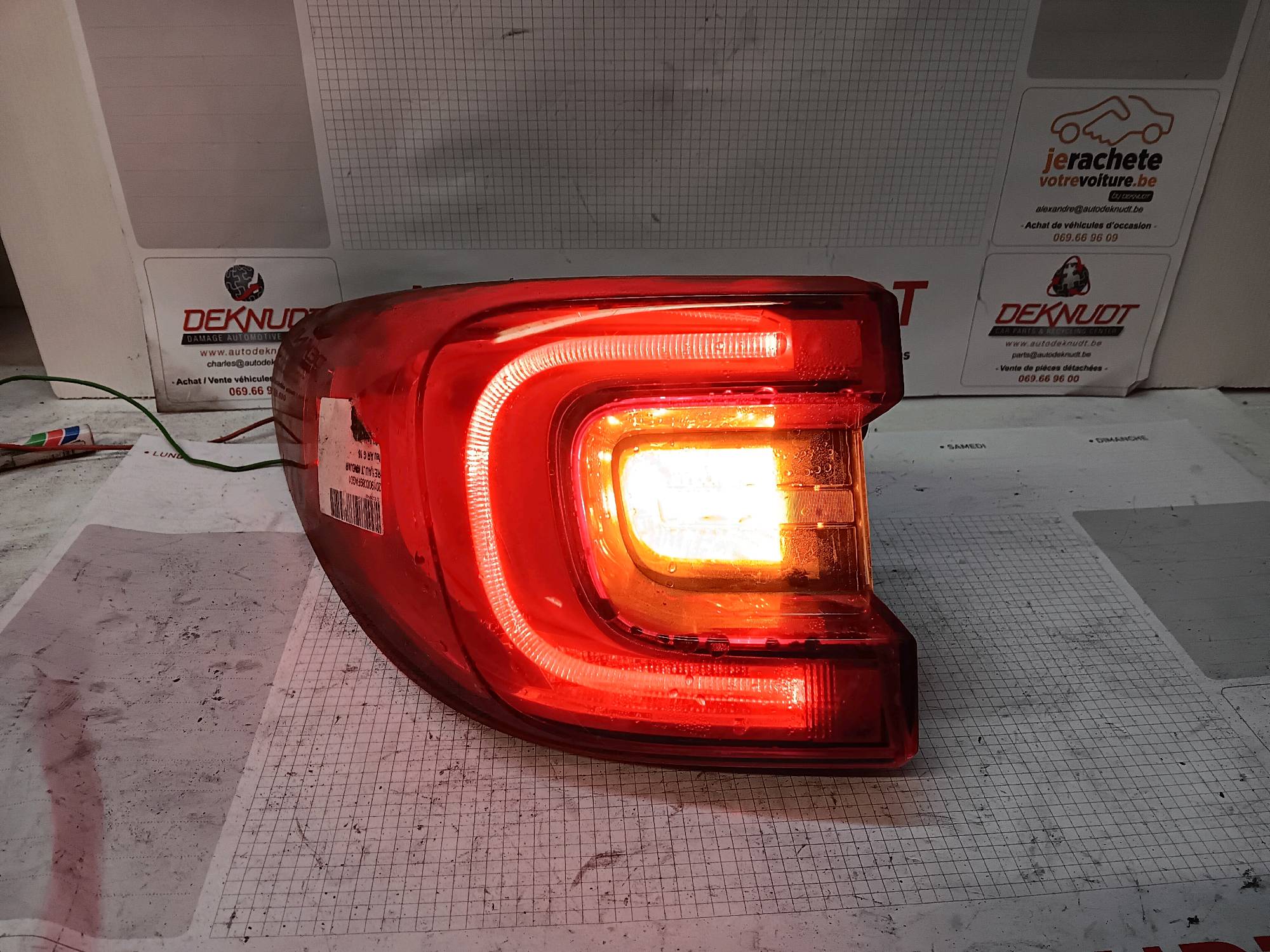 Lichtblok links achter Renault KADJAR 2015 - 18