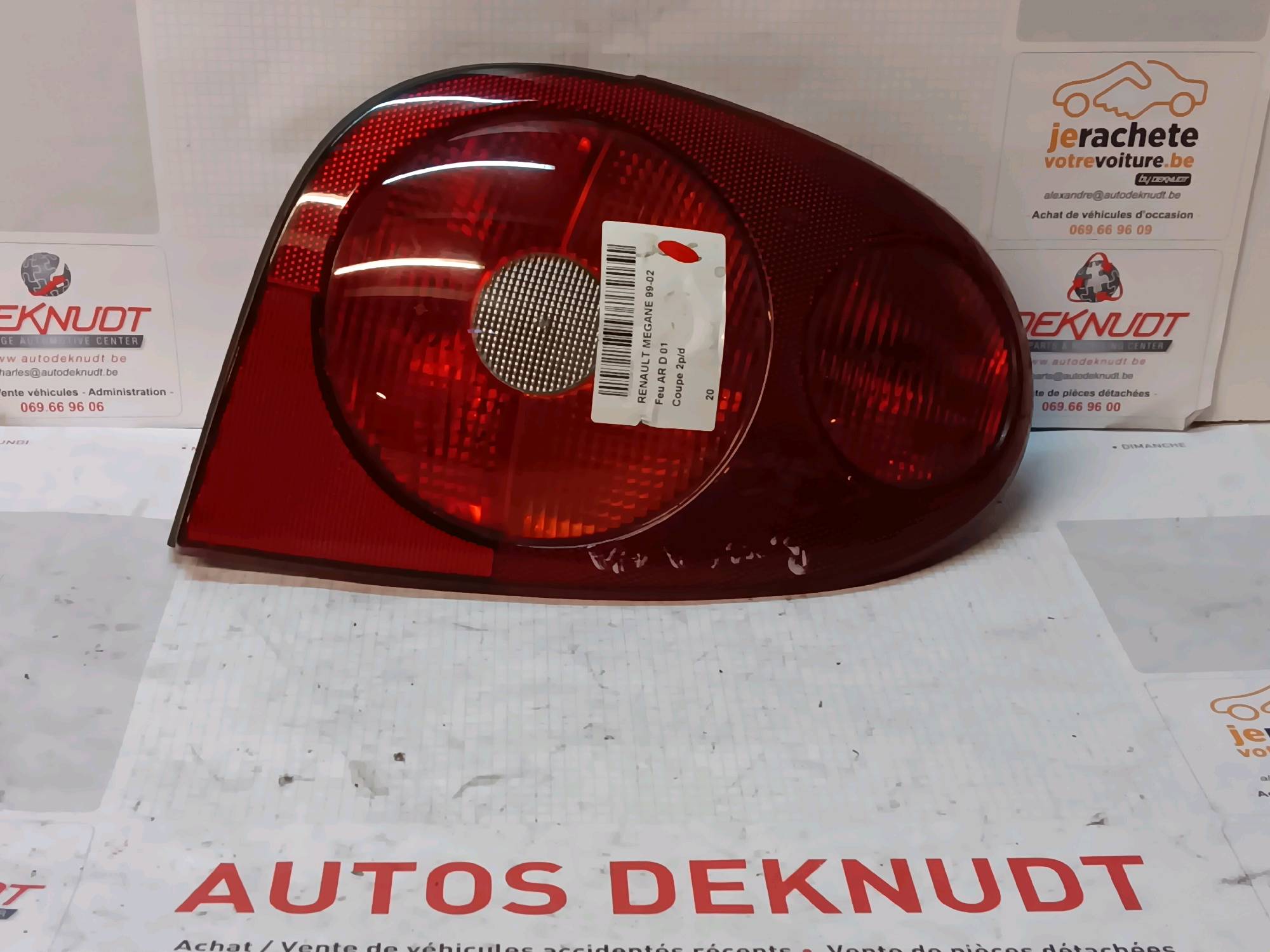 Lichtblok rechts achter Renault MEGANE I 1999 - 02