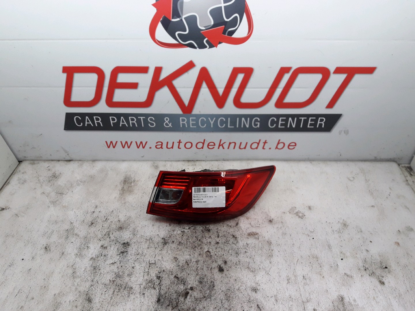 Lichtblok rechts achter Renault CLIO IV 2012 - 19