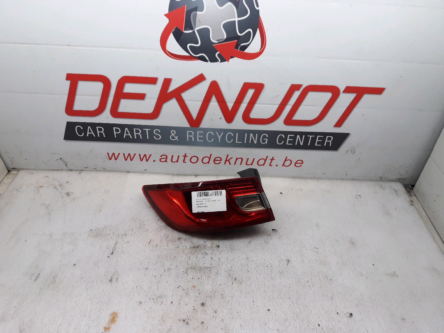Lichtblok links achter Renault CLIO IV 2012 - 19