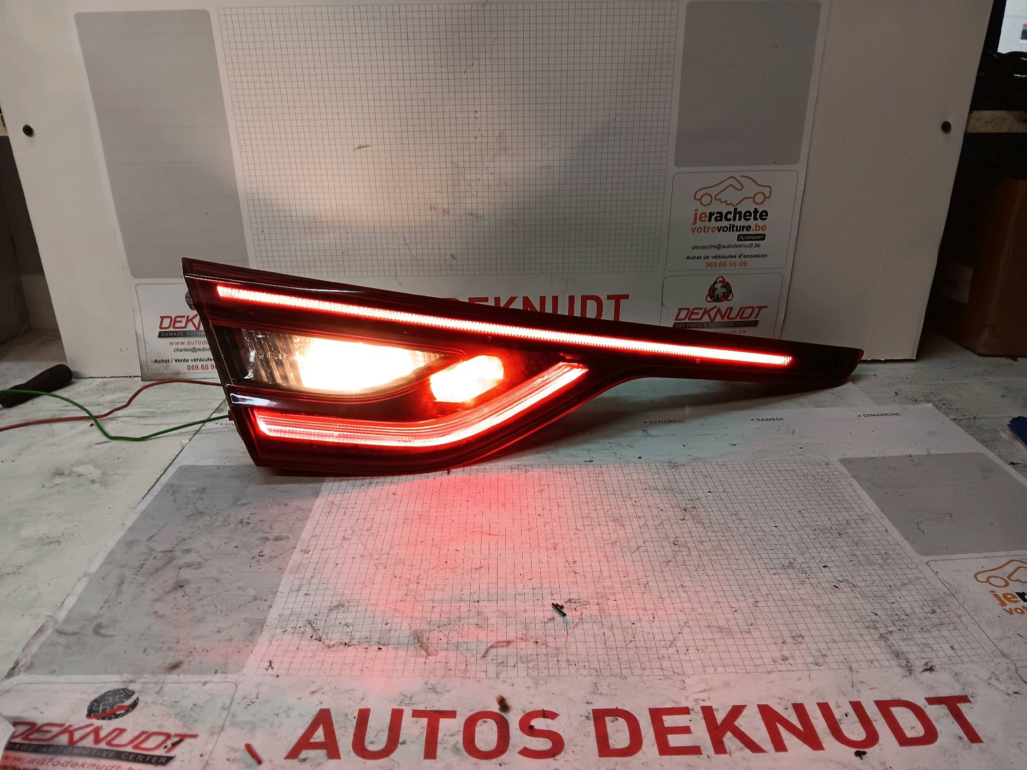 Lichtblok links achter koffer Renault TALISMAN