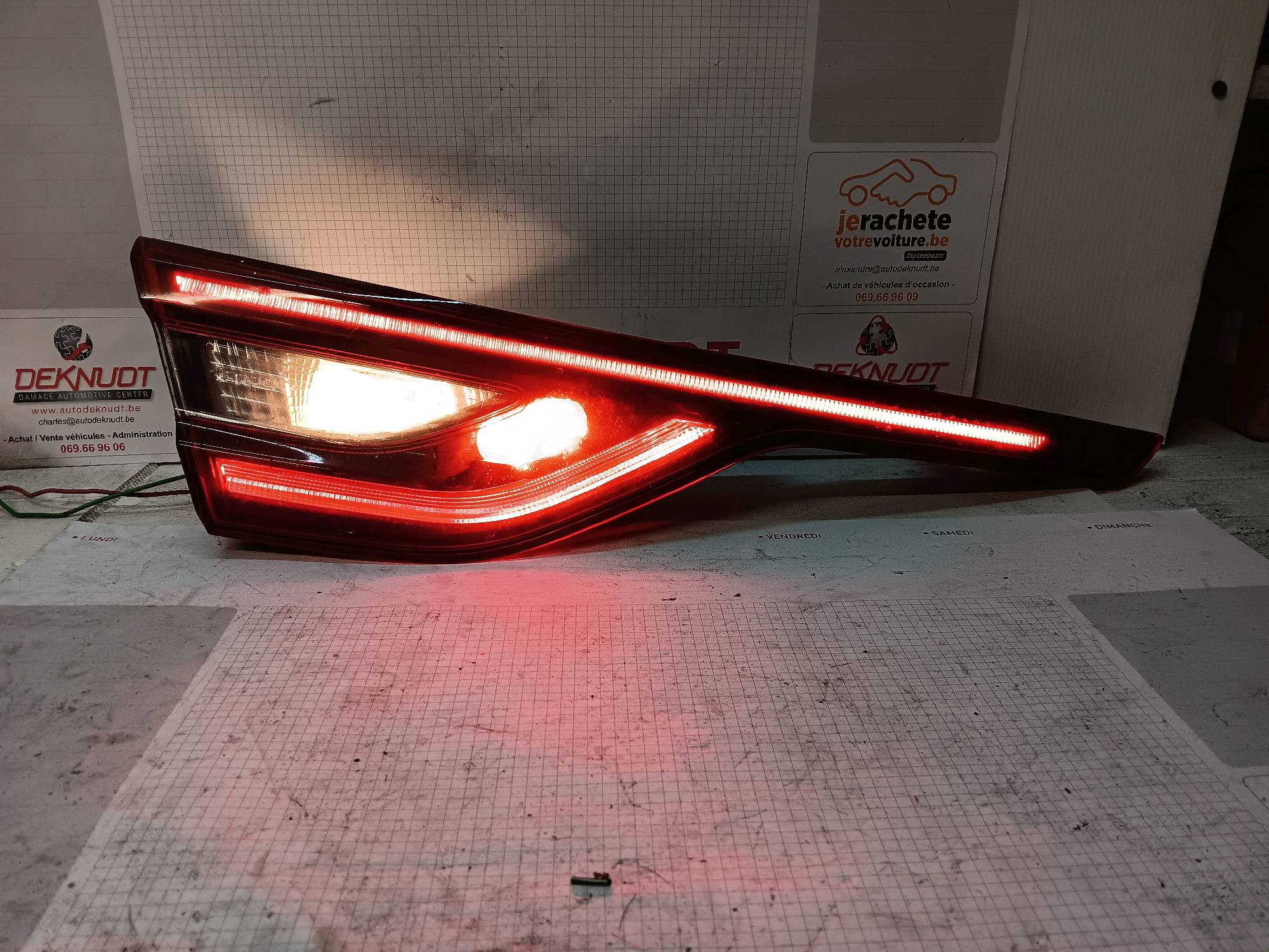 Lichtblok links achter koffer Renault TALISMAN