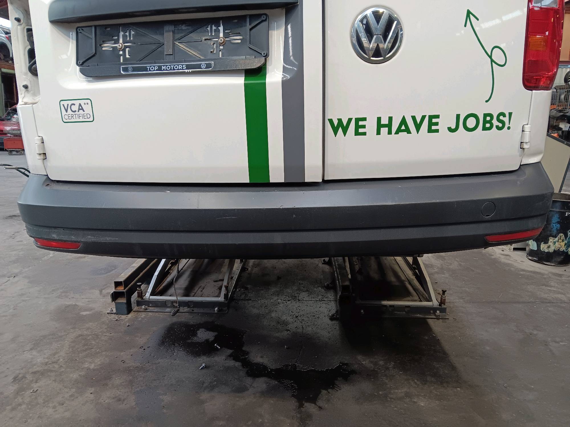 pare choc arrière Vw CADDY 2015 - 20 (2k)