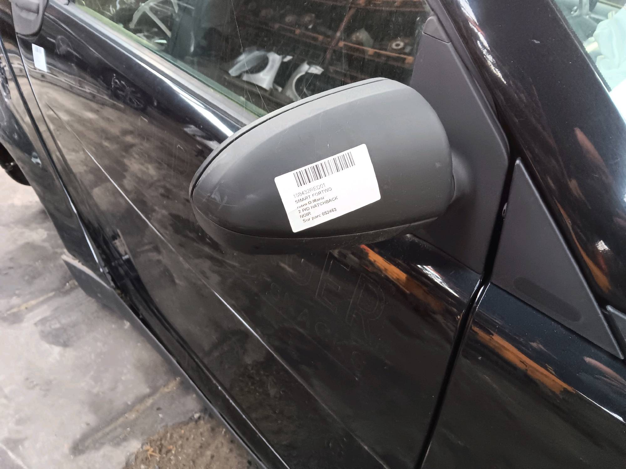 Buitenspiegel rechts Manueel Smart FORTWO II 2007 - 14