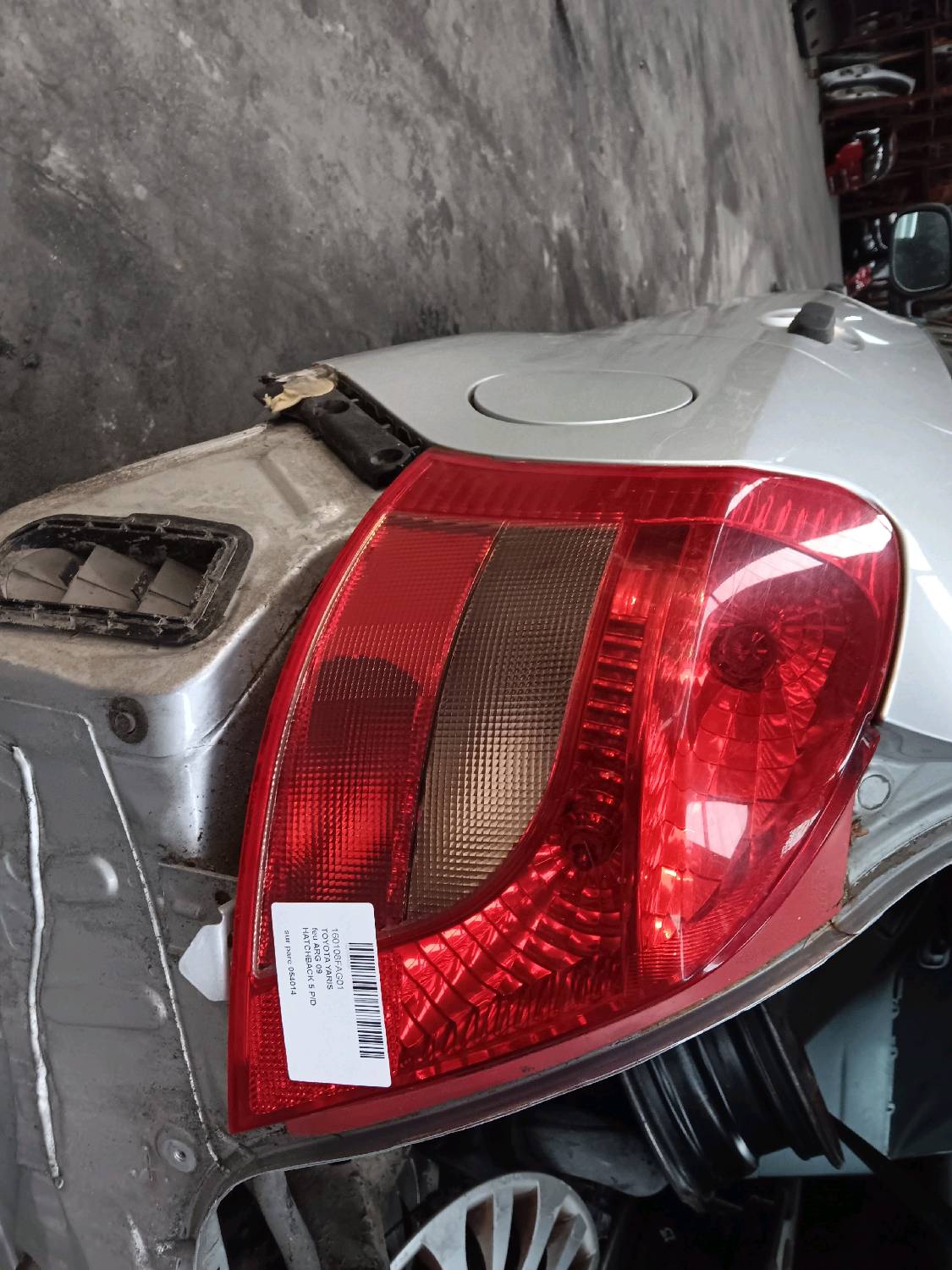 Lichtblok links achter Toyota Yaris