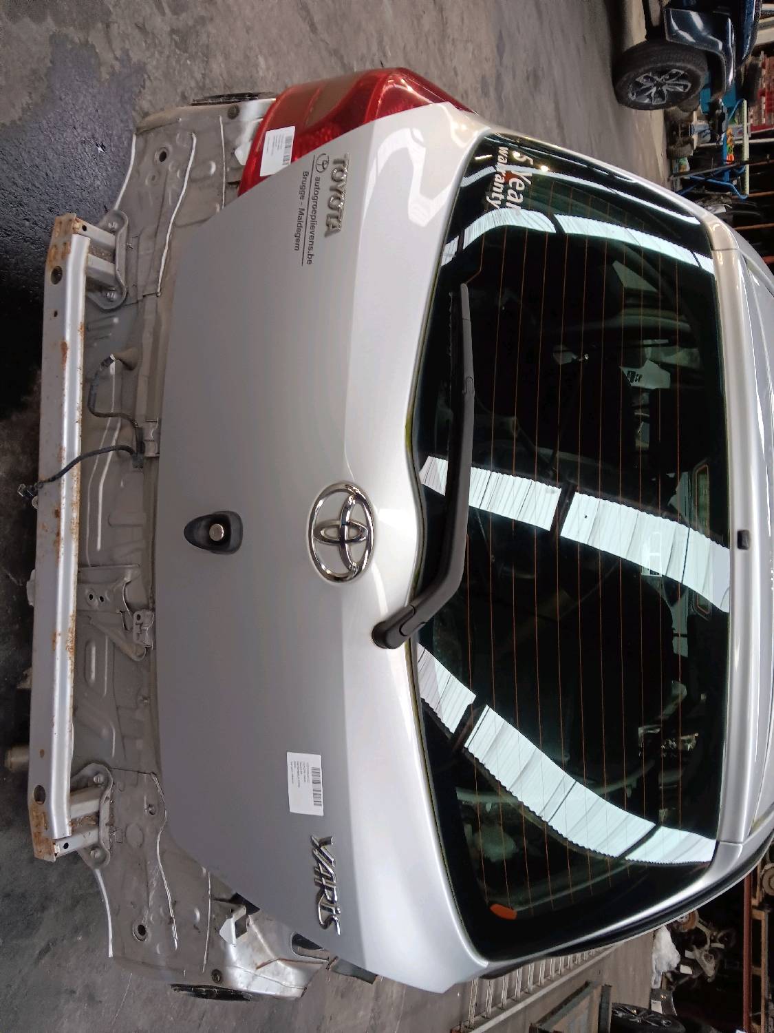 Achterklep Toyota Yaris