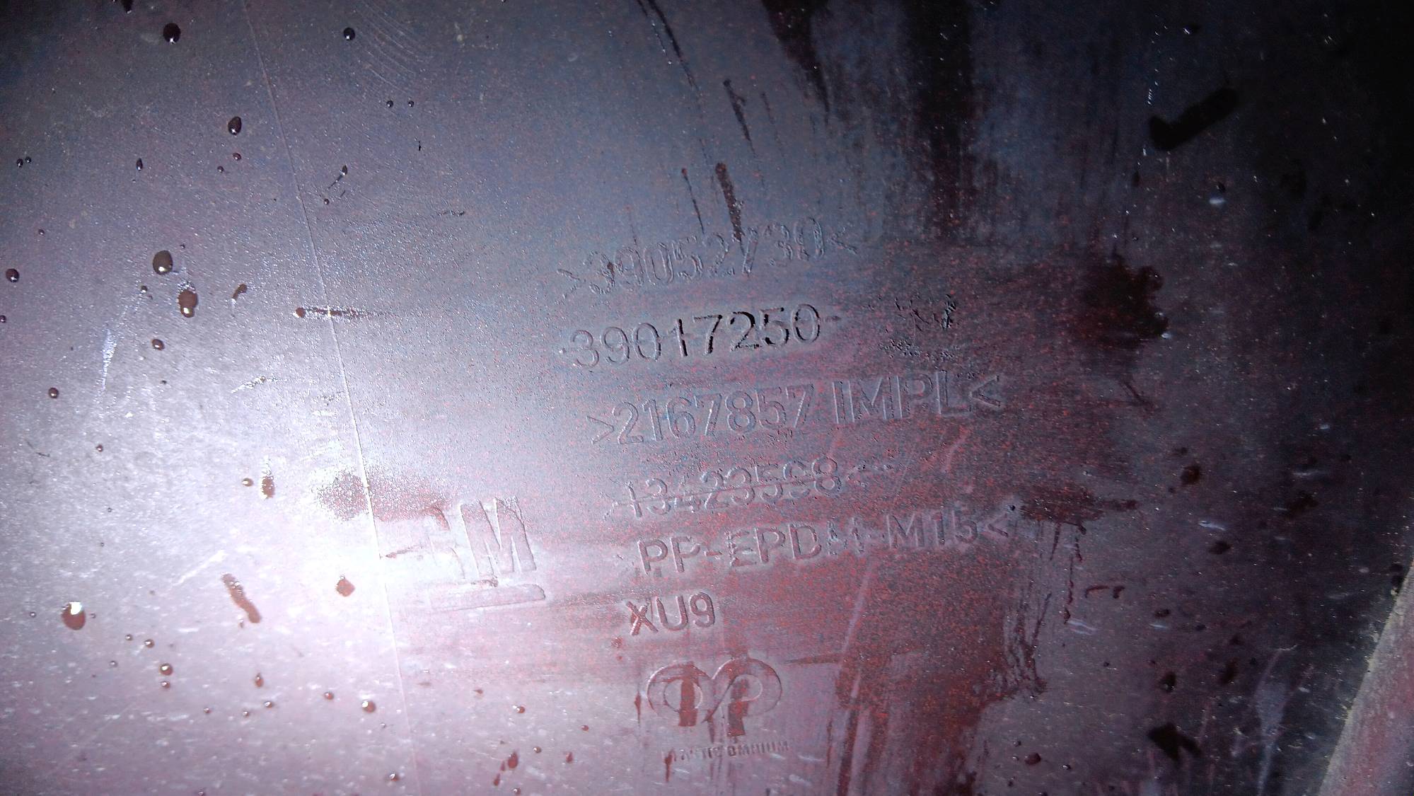 Bumper voor + sensor Opel ASTRA K 2015 - 19