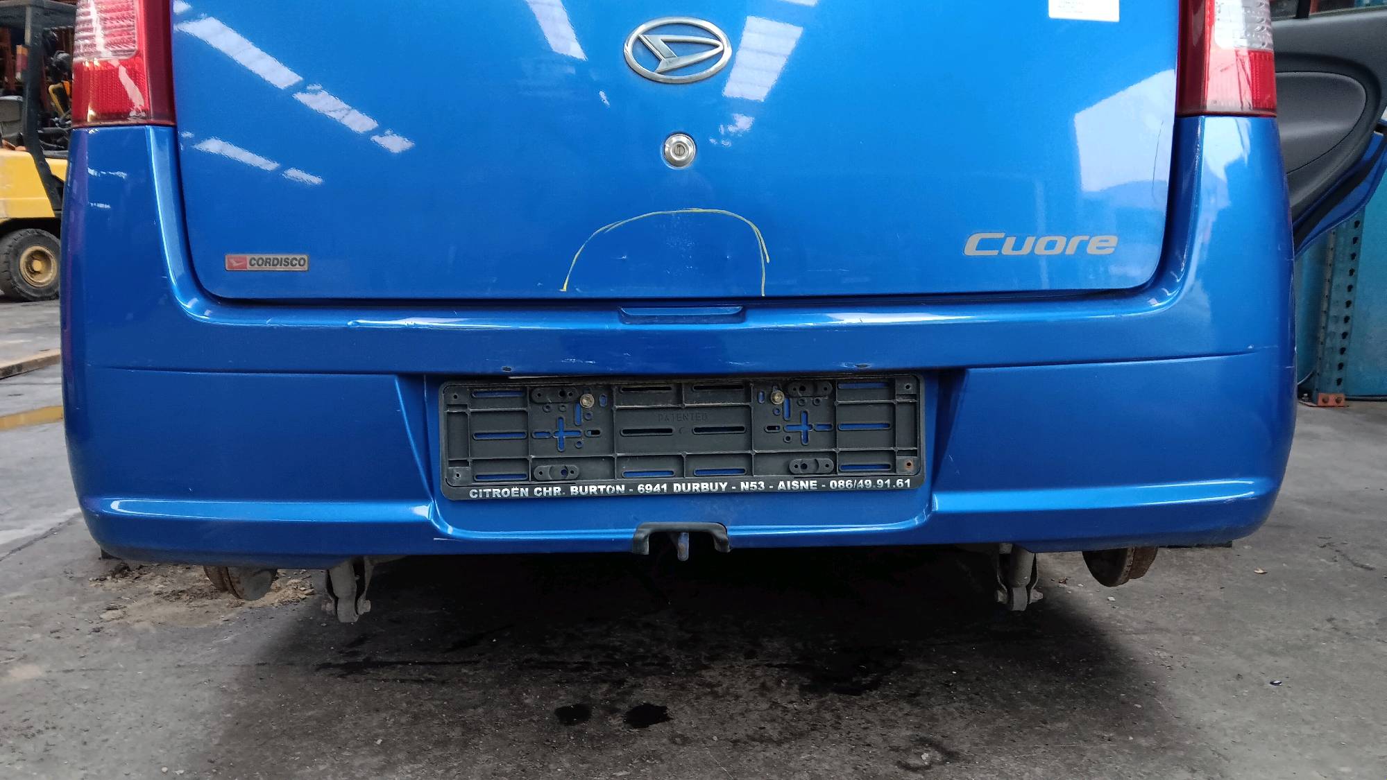 Bumper achter Daihatsu Cuore