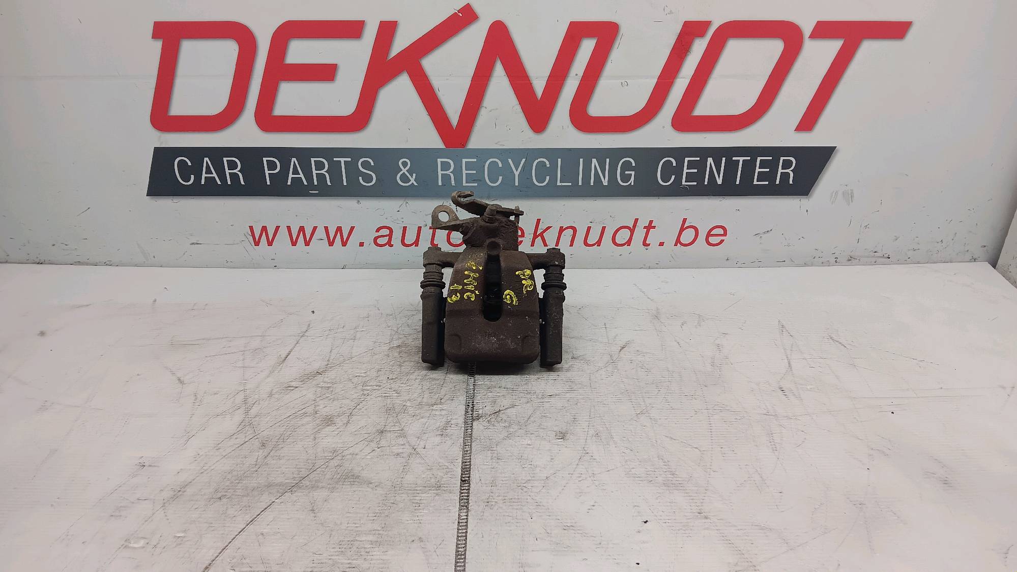 Remschijf links ACHTER Renault SCENIC III 2009 - 16