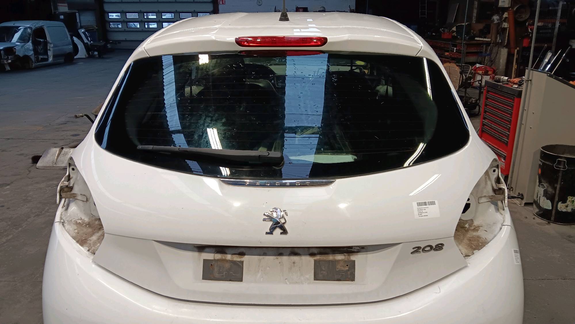 Achterklep Peugeot 208 I 2012 - 2015