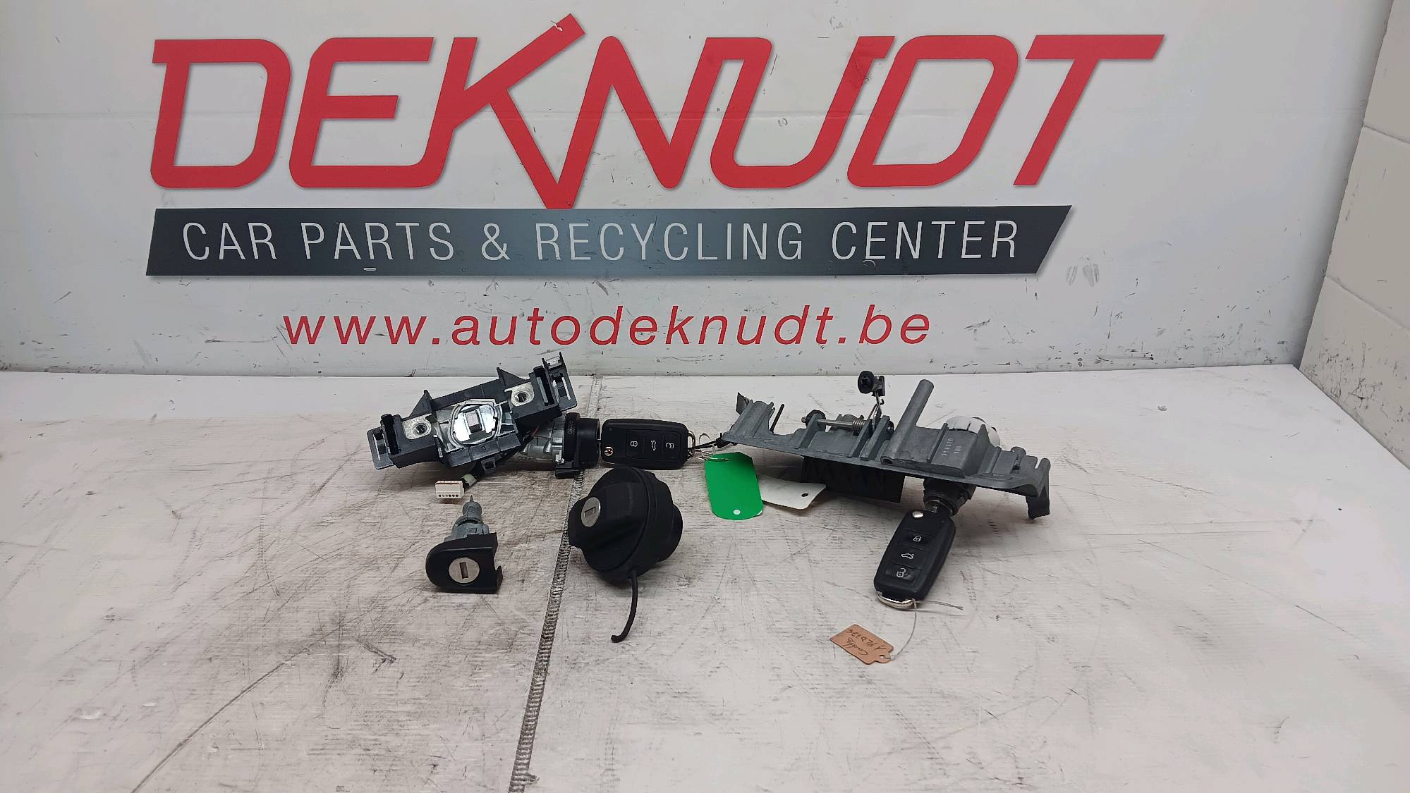 Set sleutels transponder Vw CADDY 2015 - 20 (2k)