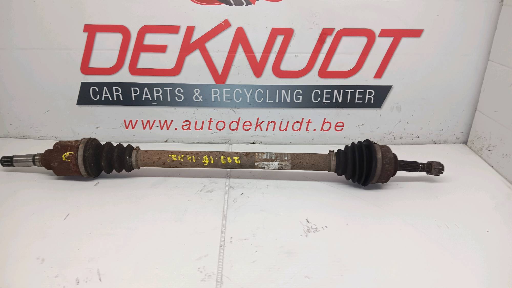 Kardan rechts voor Peugeot 208 I 2012 - 2015