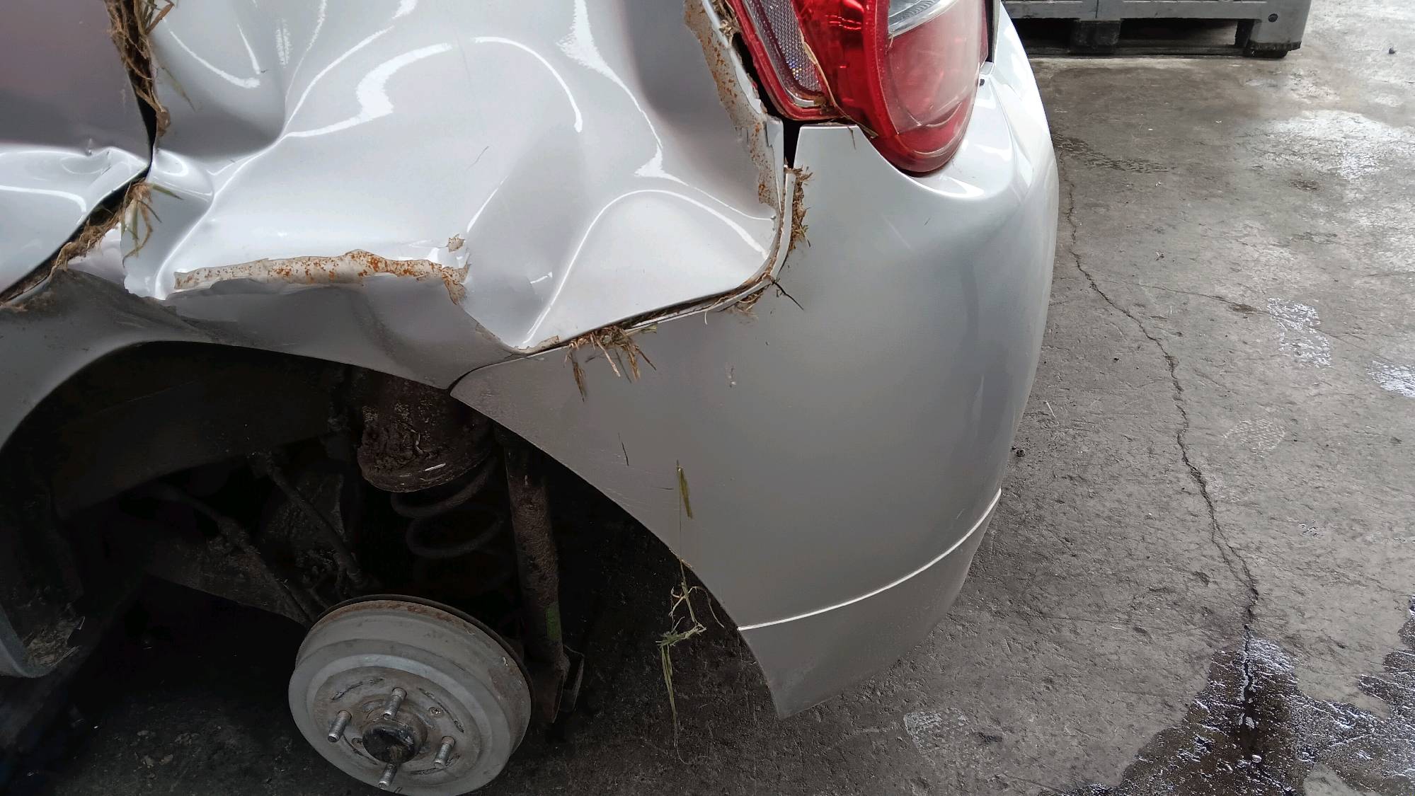 Bumper achter Chevrolet Aveo