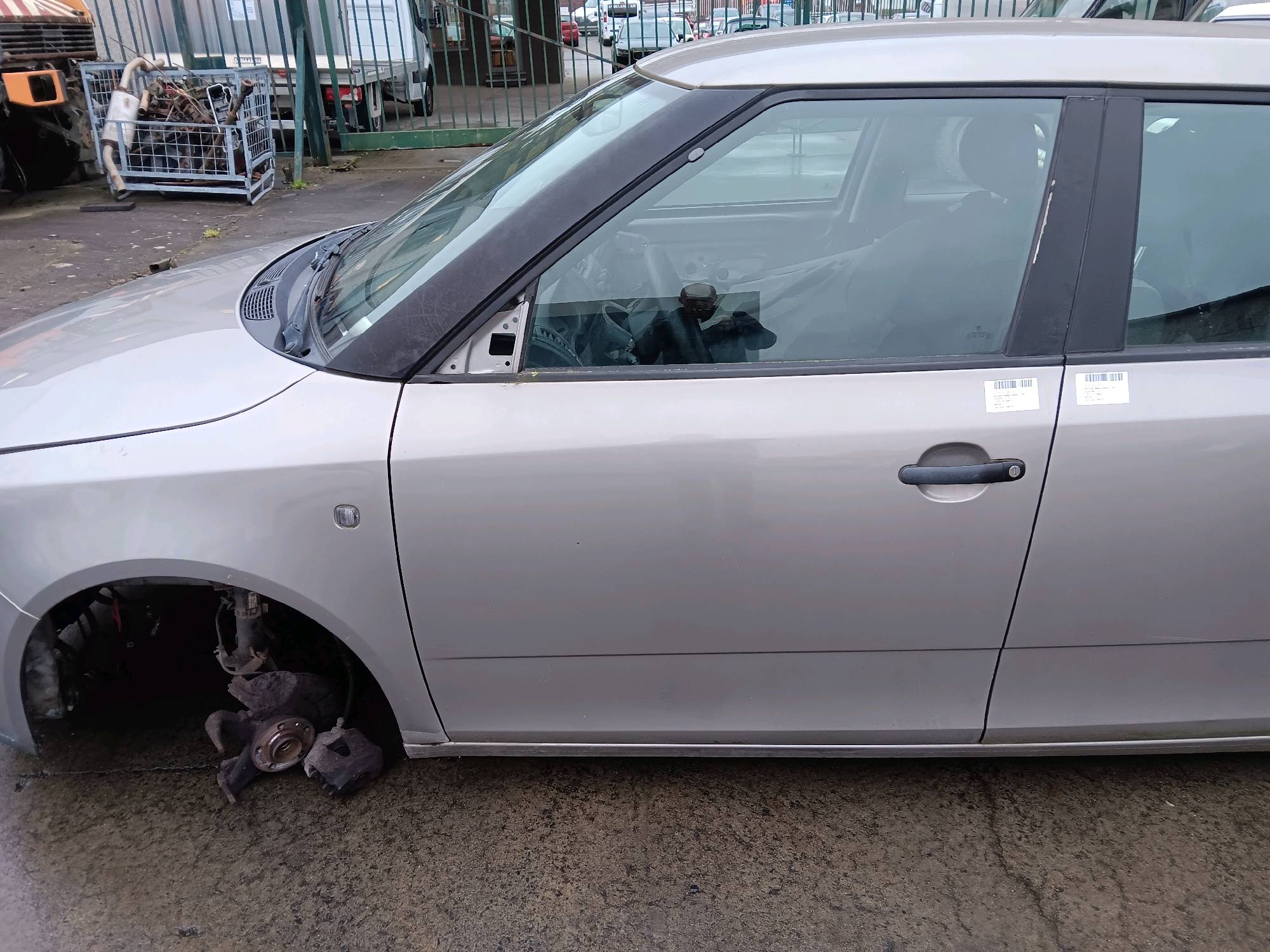 Deur links voor Skoda FABIA II 2007 - 10