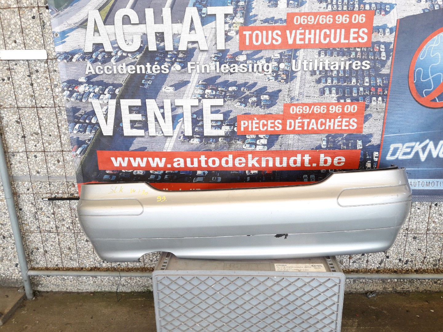Bumper achter Mercedes-Benz SLK 170 1996 - 04