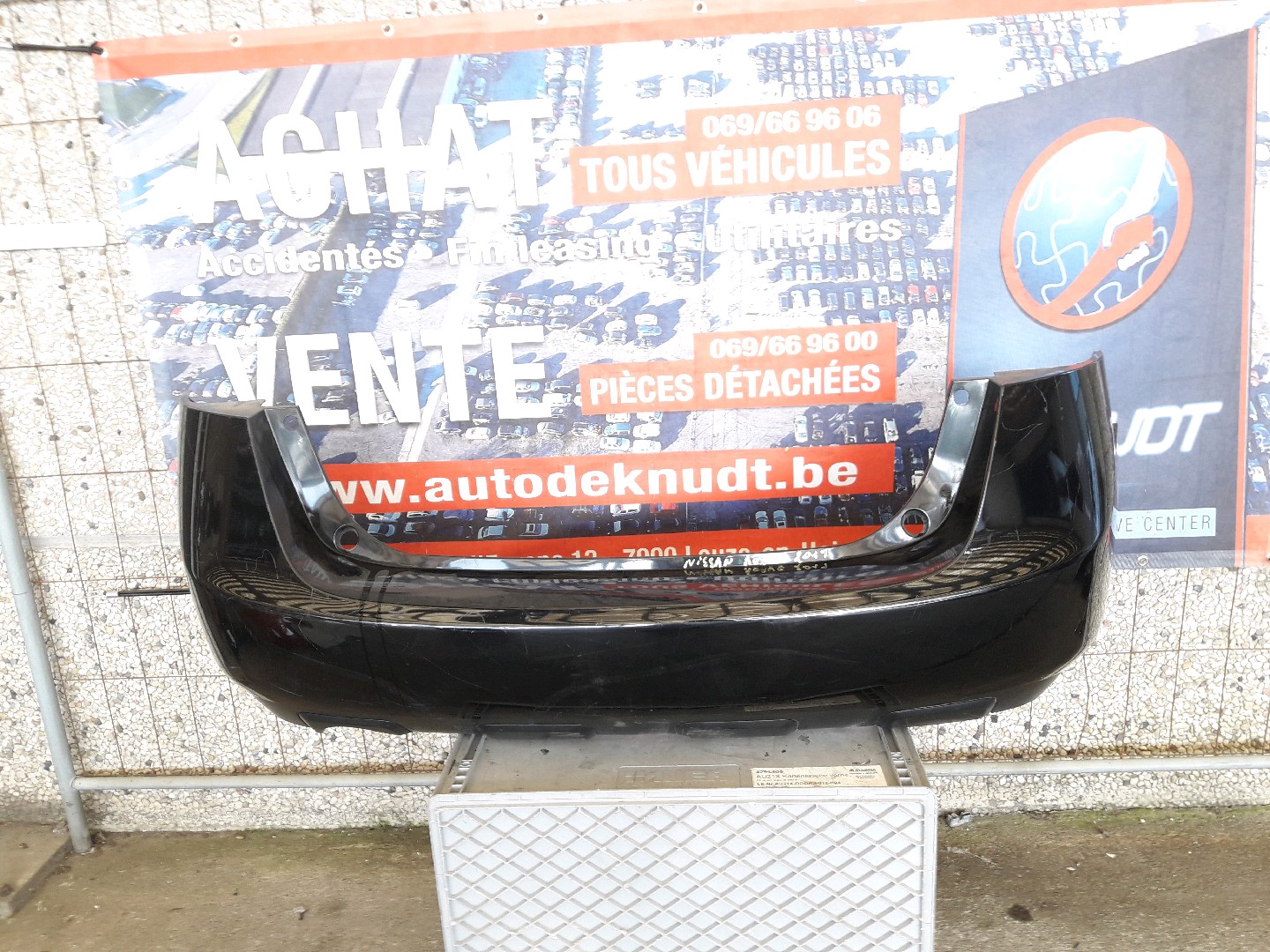 Bumper achter Nissan ROGUE 2008 - 13