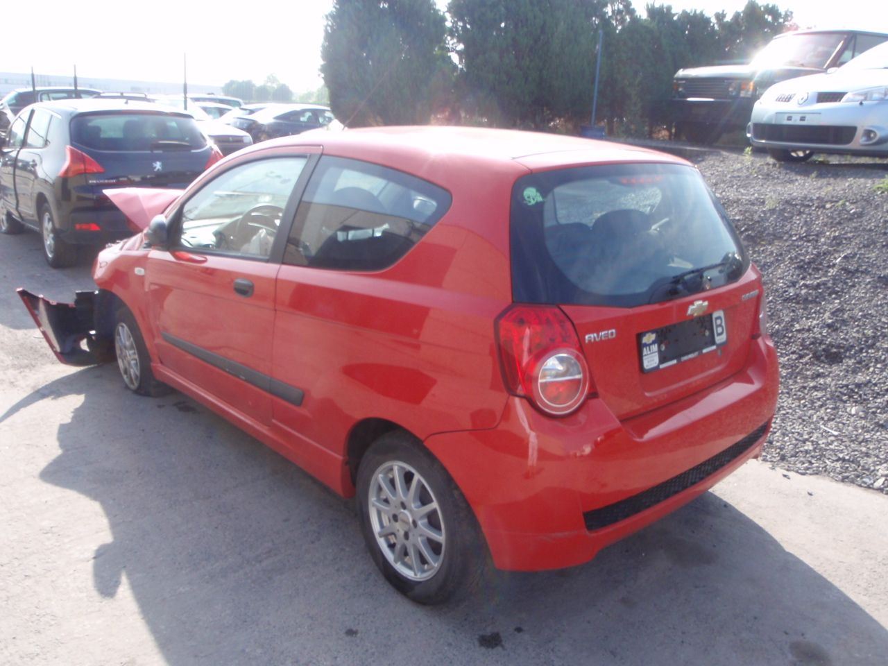 Bumper achter Chevrolet AVEO 2006 - 11
