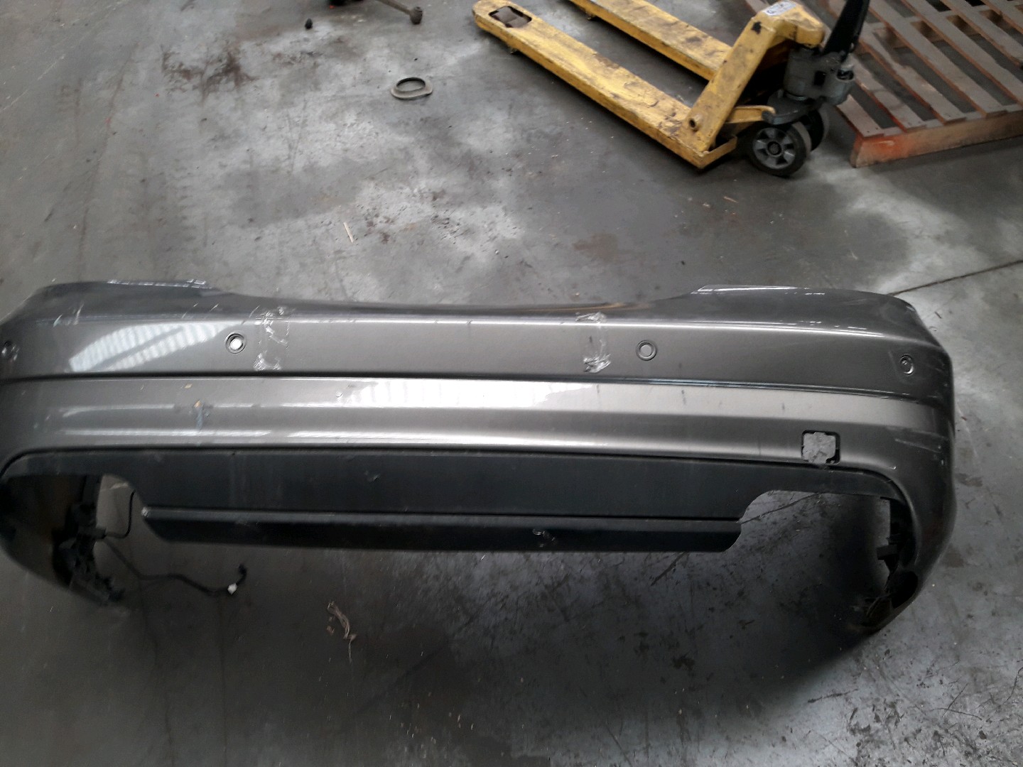 Bumper achter met sensor Mercedes-Benz CLS 219 2004 - 08