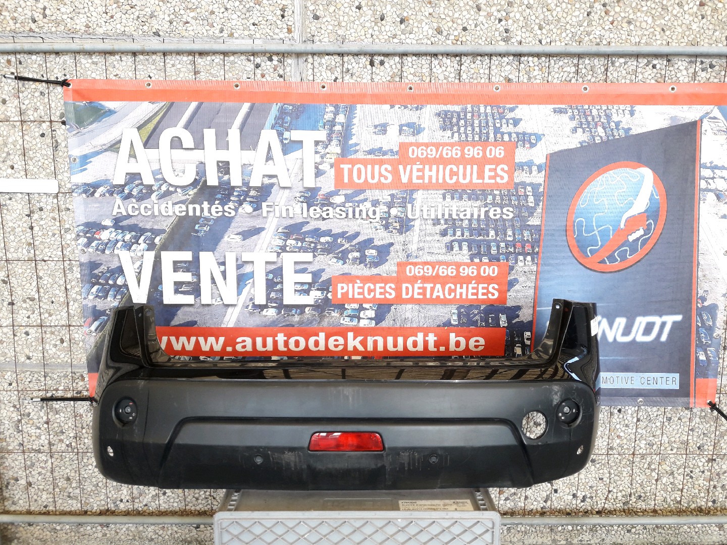 pare choc arrière Nissan QASHQAI J10 2007 - 13