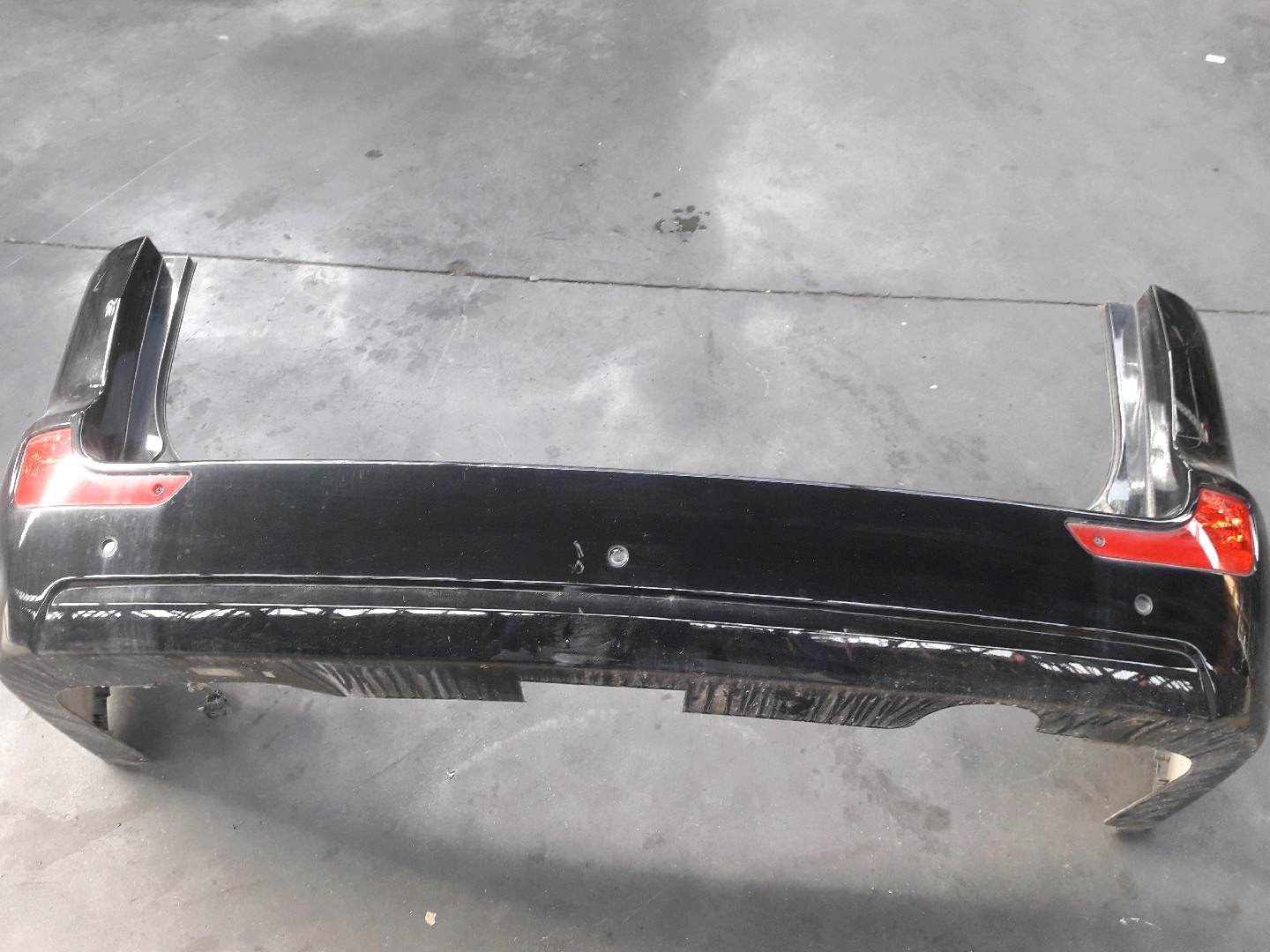 Bumper achter met sensor Ssangyong RODIUS 2012 - 19