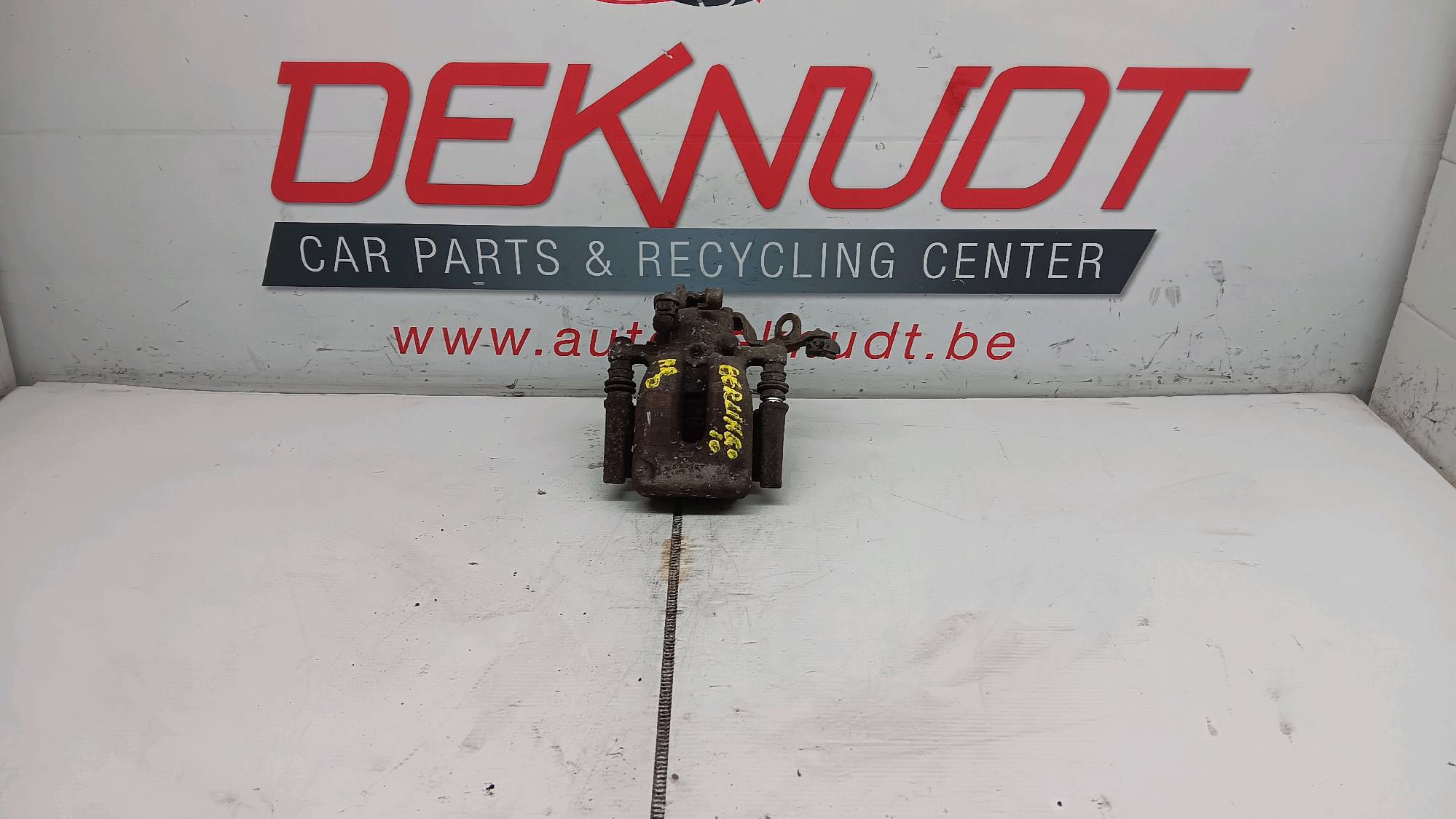 Remschijf rechts ACHTER Citroen BERLINGO II 2008 - 18