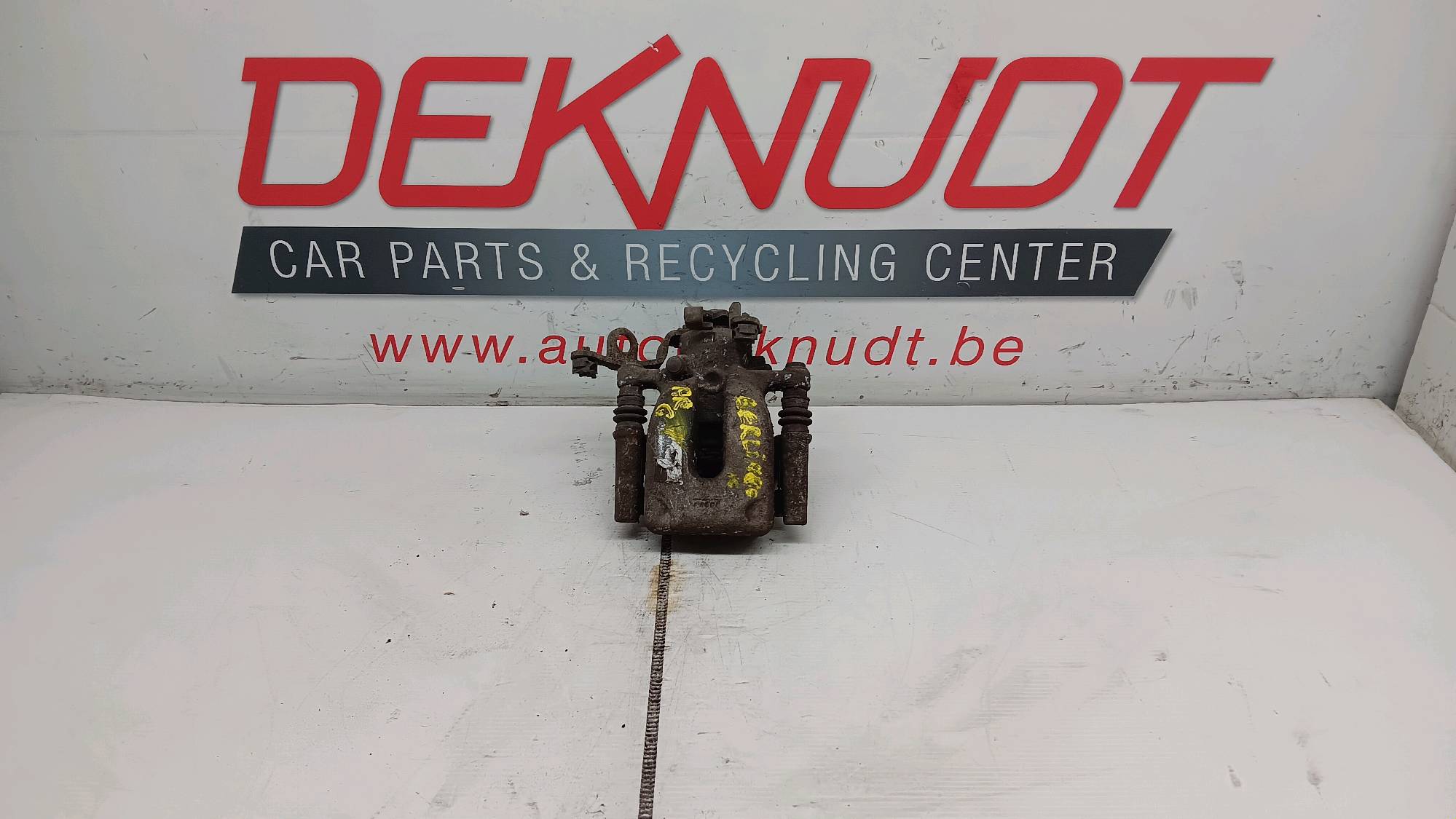 Remschijf links ACHTER Citroen BERLINGO II 2008 - 18