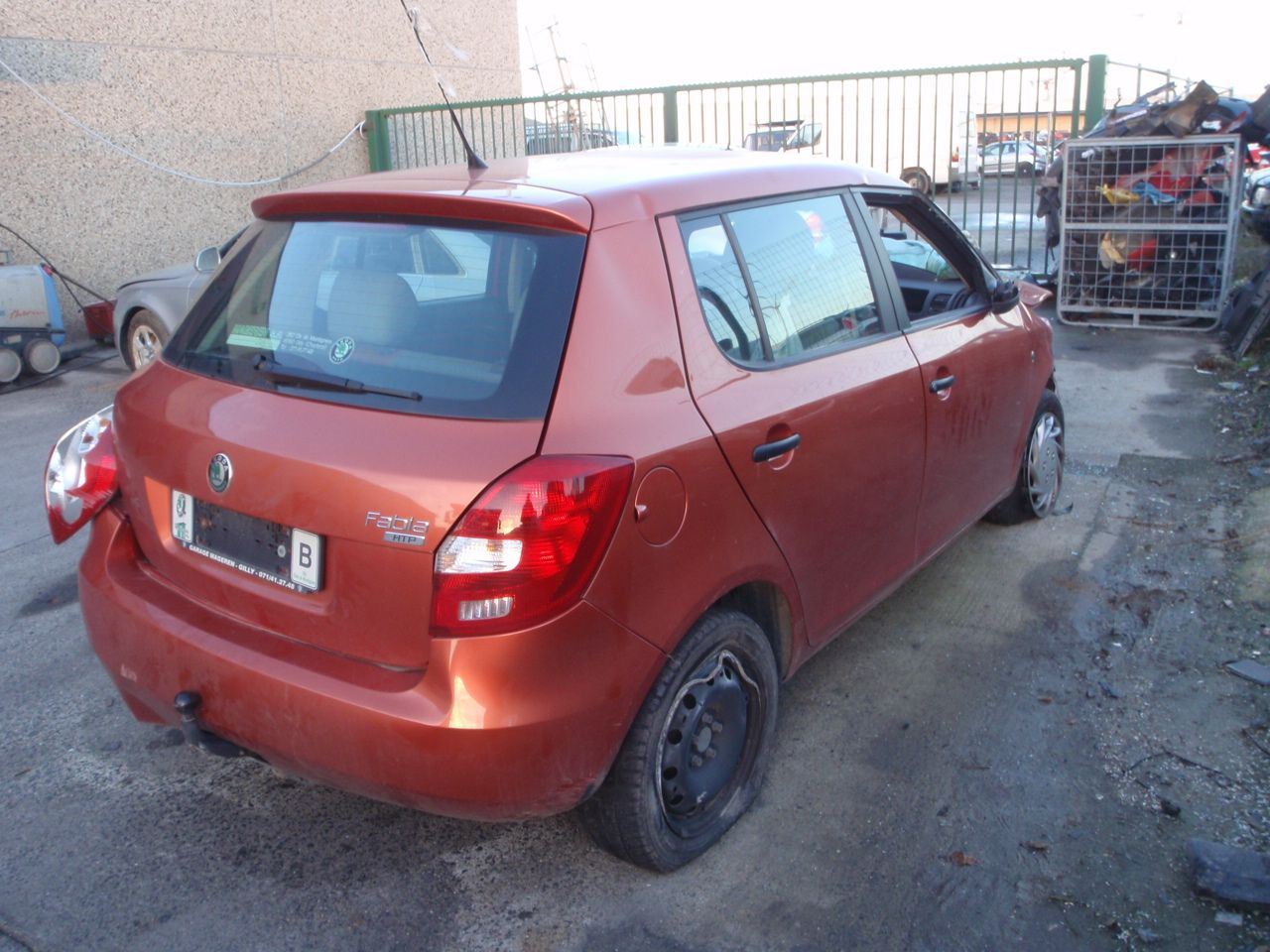 Lichtblok rechts achter Skoda FABIA II 2007 - 10