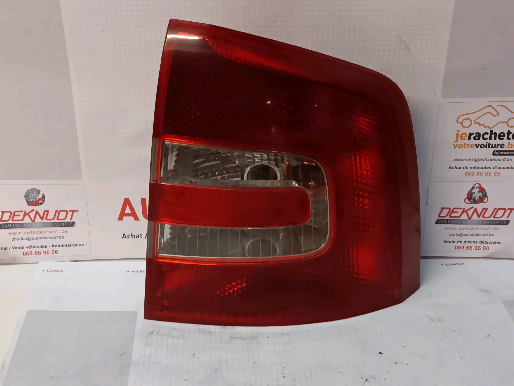 Lichtblok rechts achter Skoda OCTAVIA II 2004 - 08