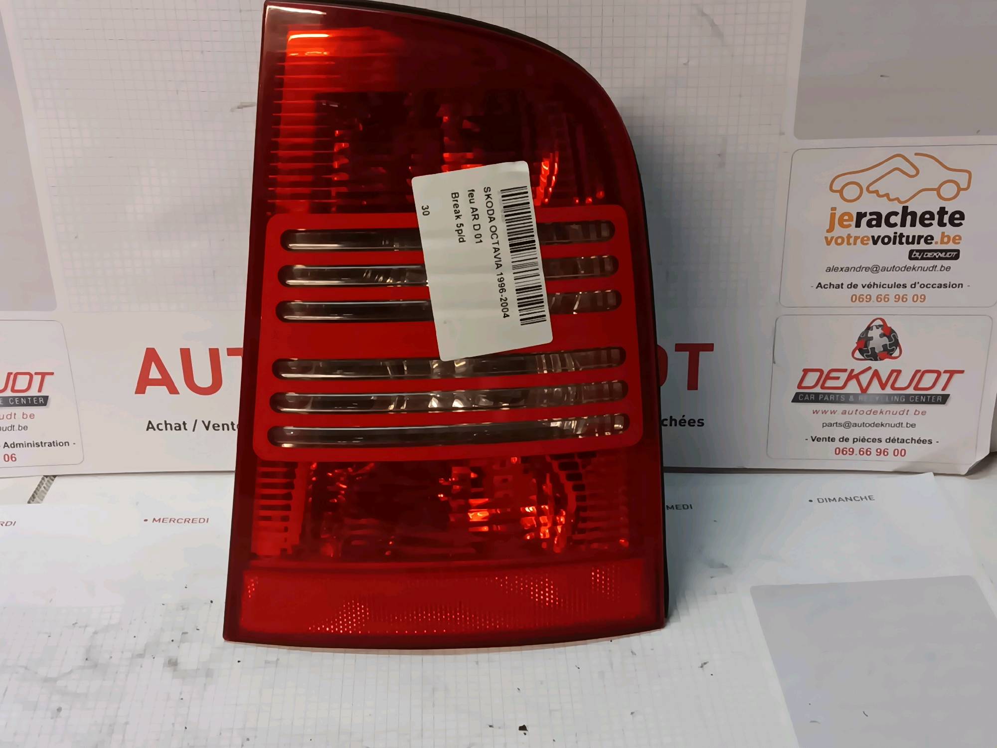 Lichtblok rechts achter Skoda OCTAVIA I 1996 - 04