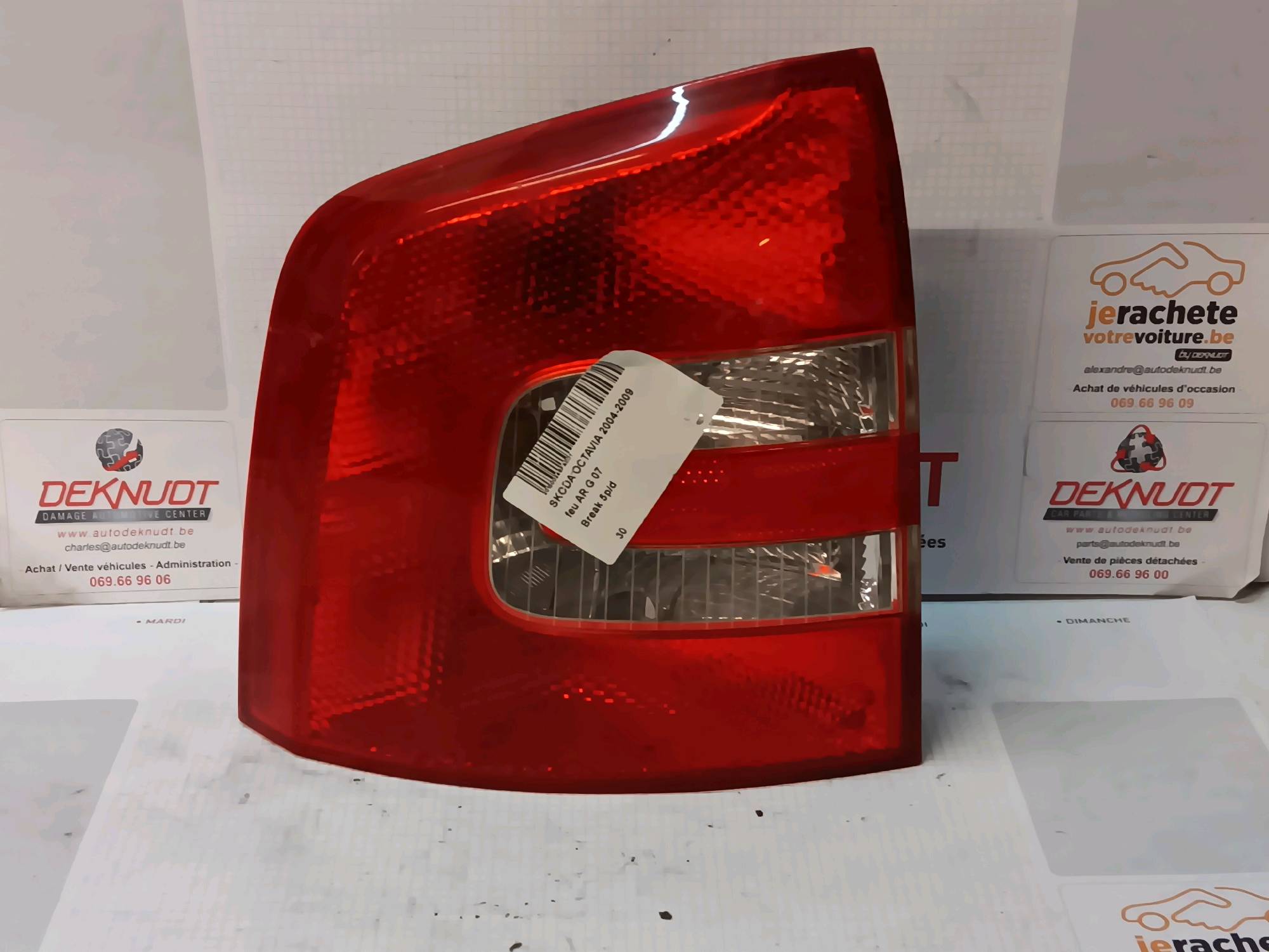 Lichtblok links achter Skoda OCTAVIA II 2004 - 08