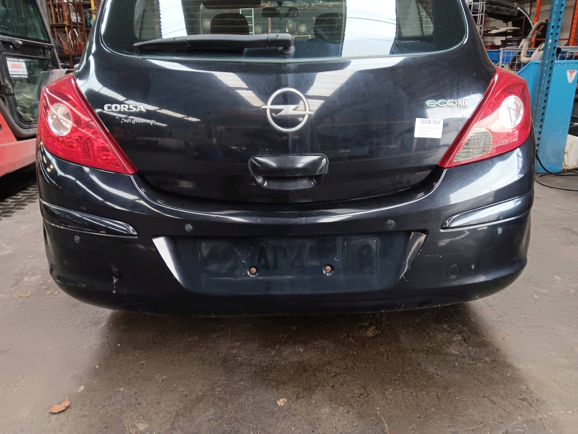 Bumper achter met sensor Opel CORSA D 2006 - 10