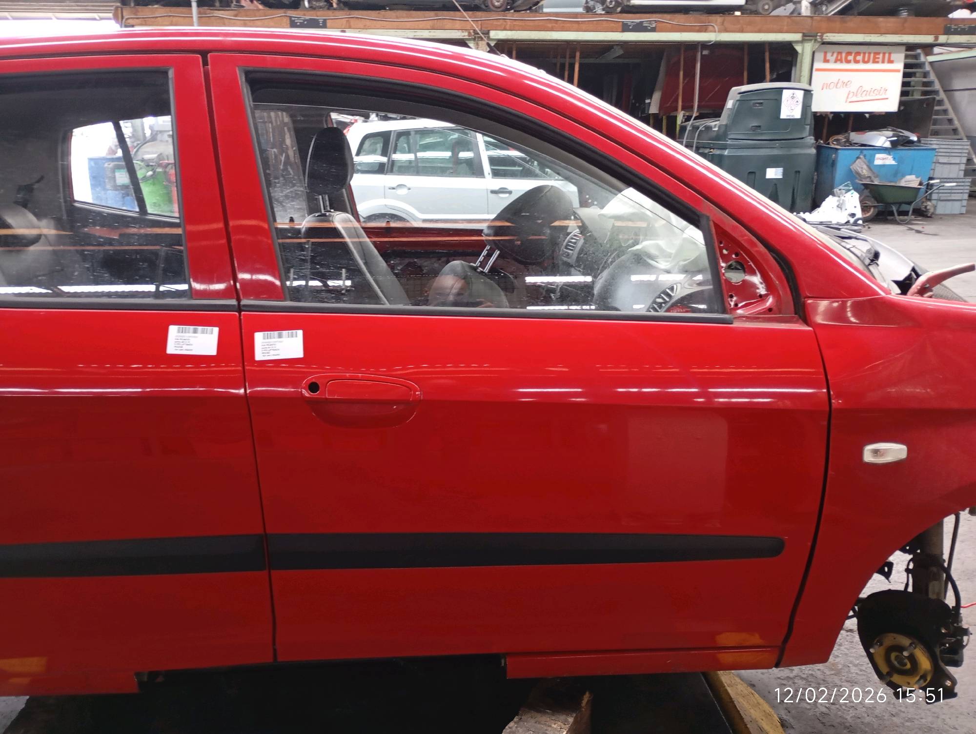 porte AV D Kia PICANTO I 2007 - 11