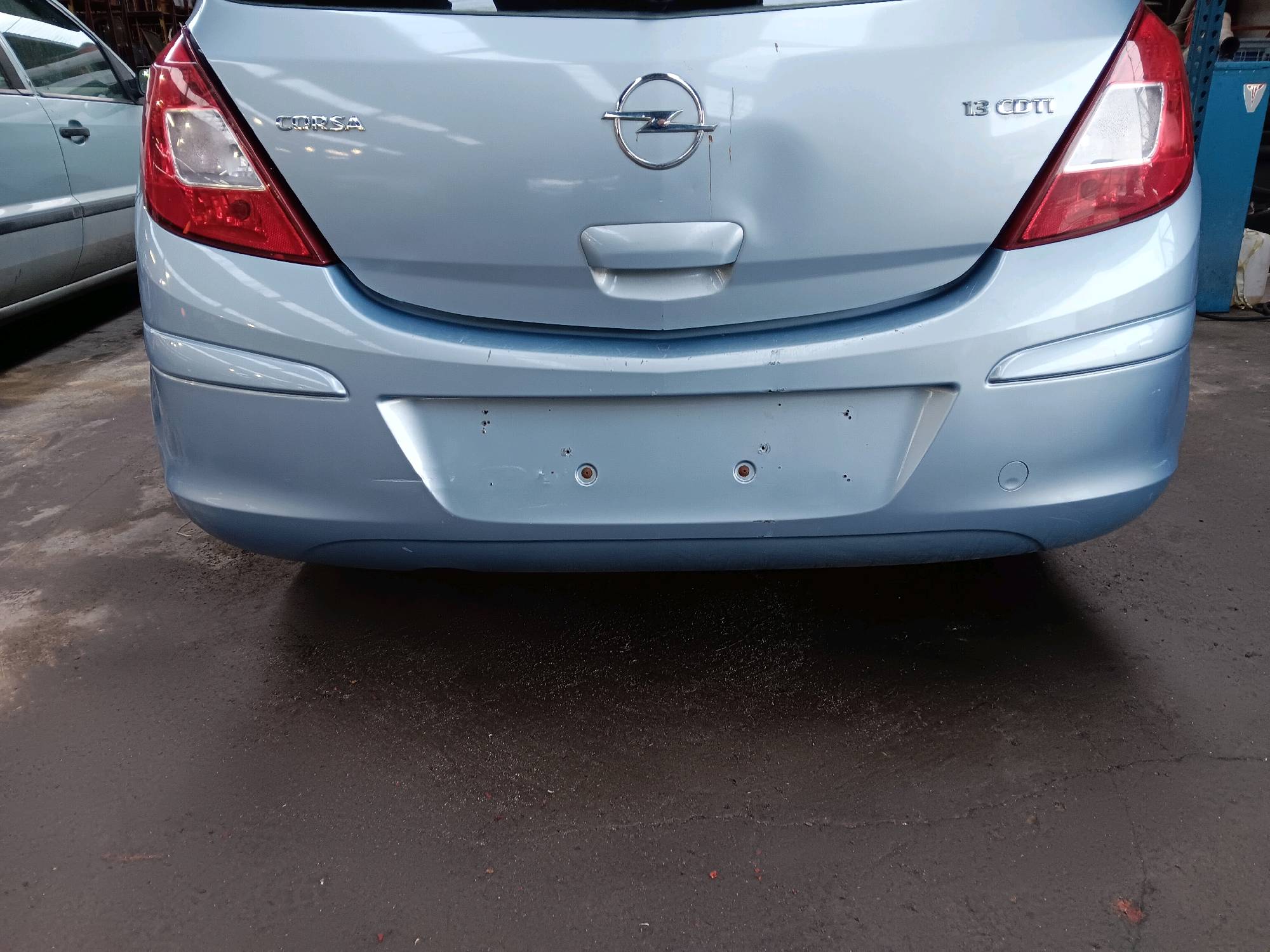 Bumper achter Opel CORSA D 2006 - 10