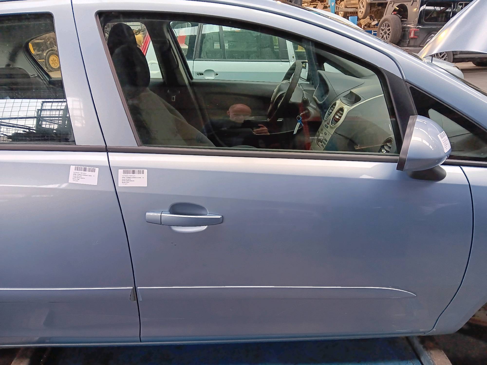 Deur rechts voor Opel CORSA D 2006 - 10