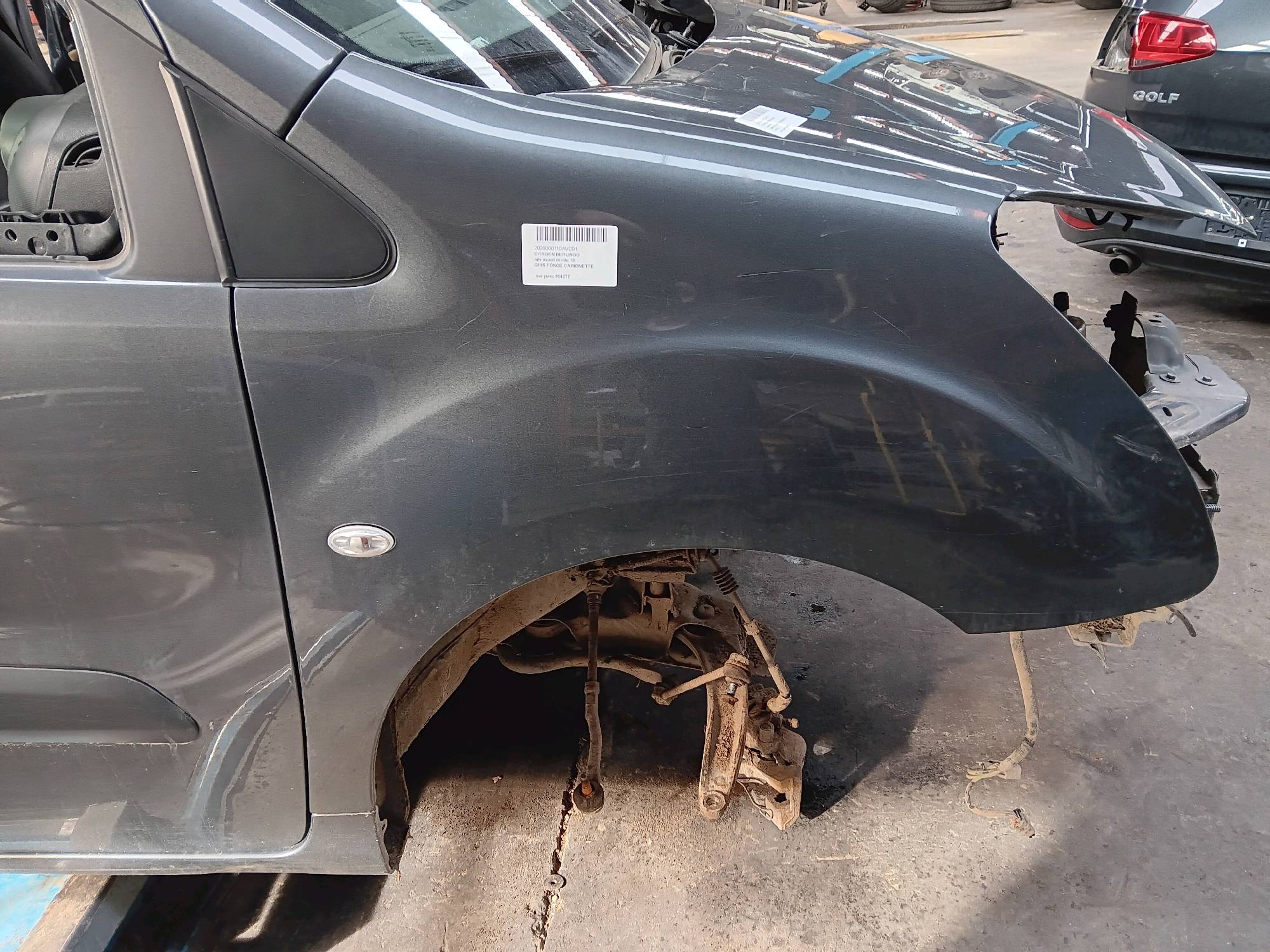 aile avant droite Citroen BERLINGO II 2008 - 18