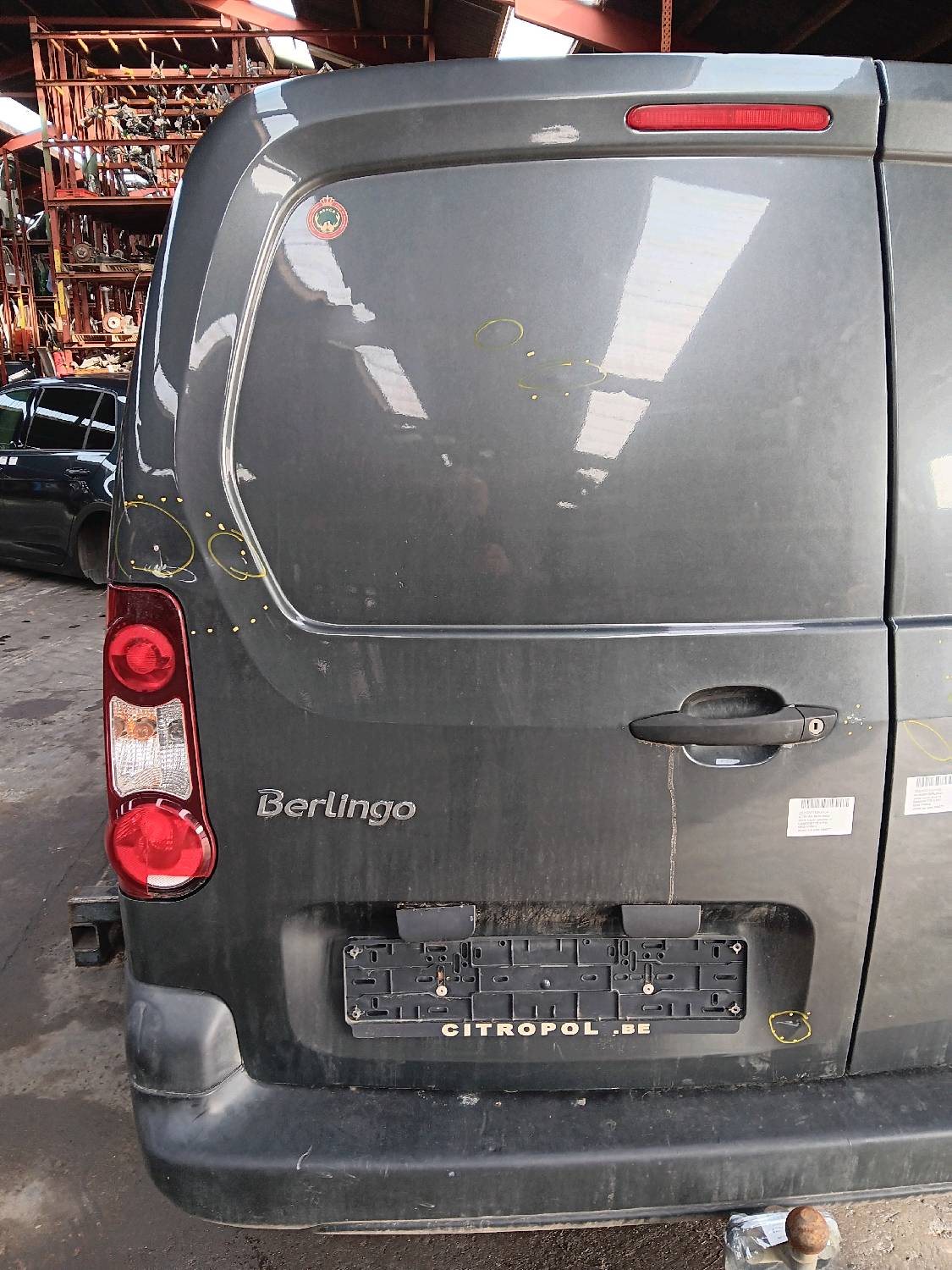 Achter deur koffer links Citroen BERLINGO II 2008 - 18