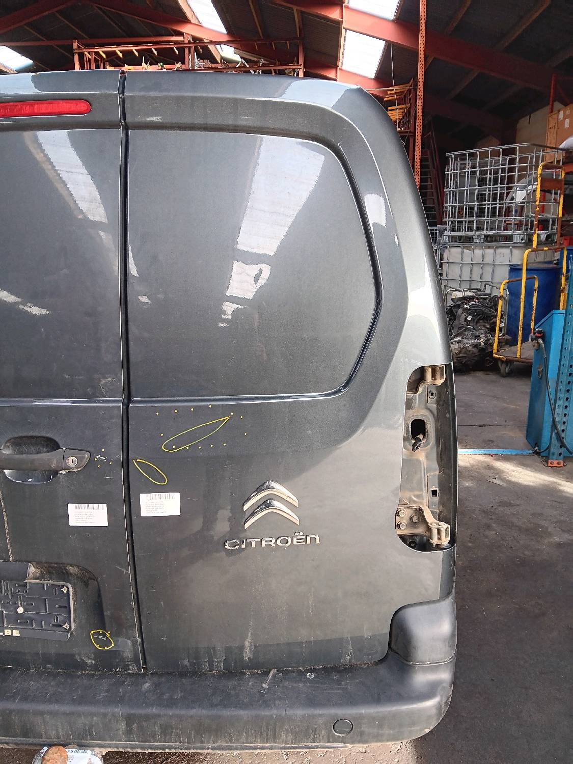 Achter deur koffer rechts Citroen BERLINGO II 2008 - 18
