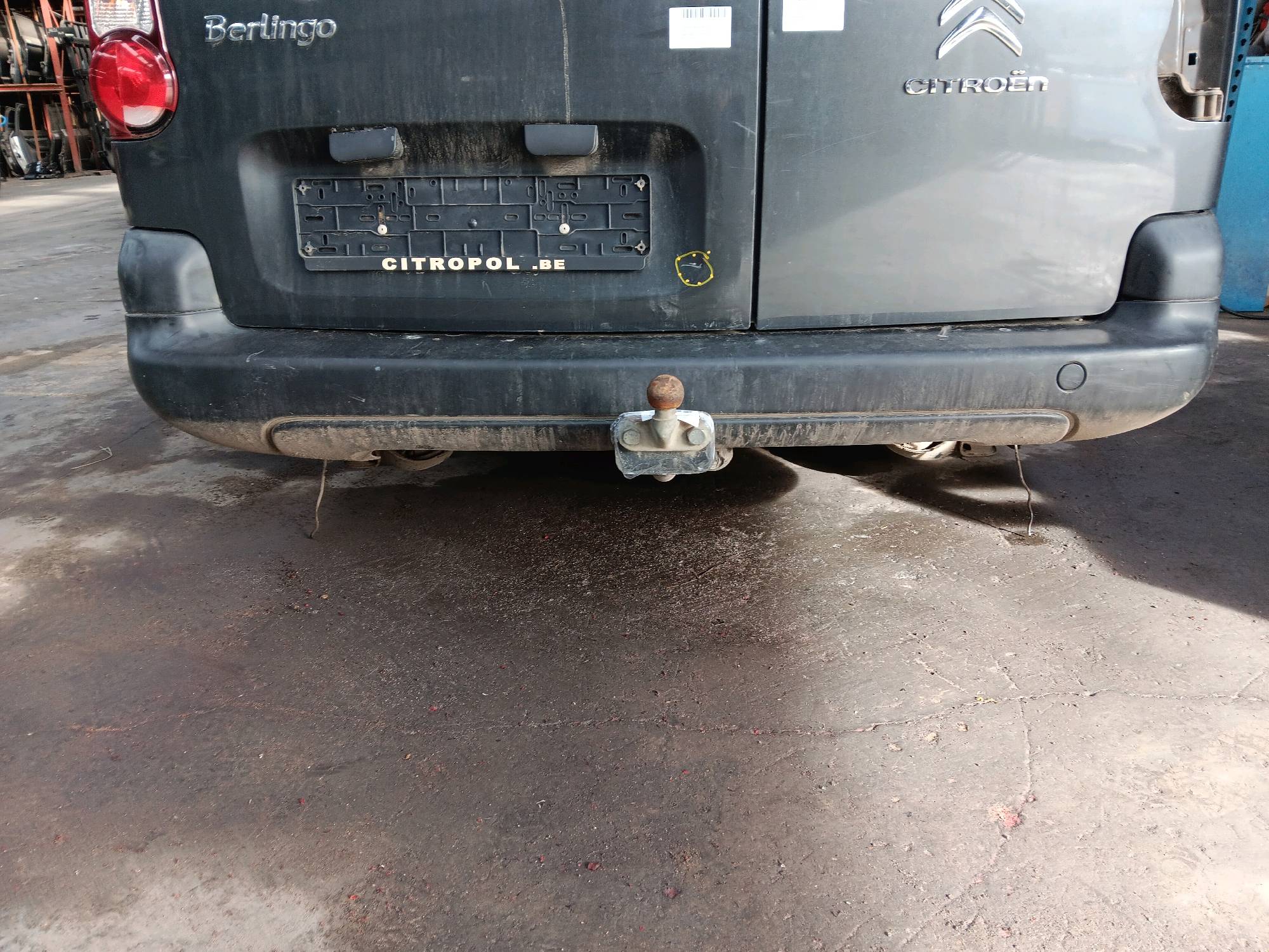 pare choc arrière Citroen BERLINGO II 2008 - 18