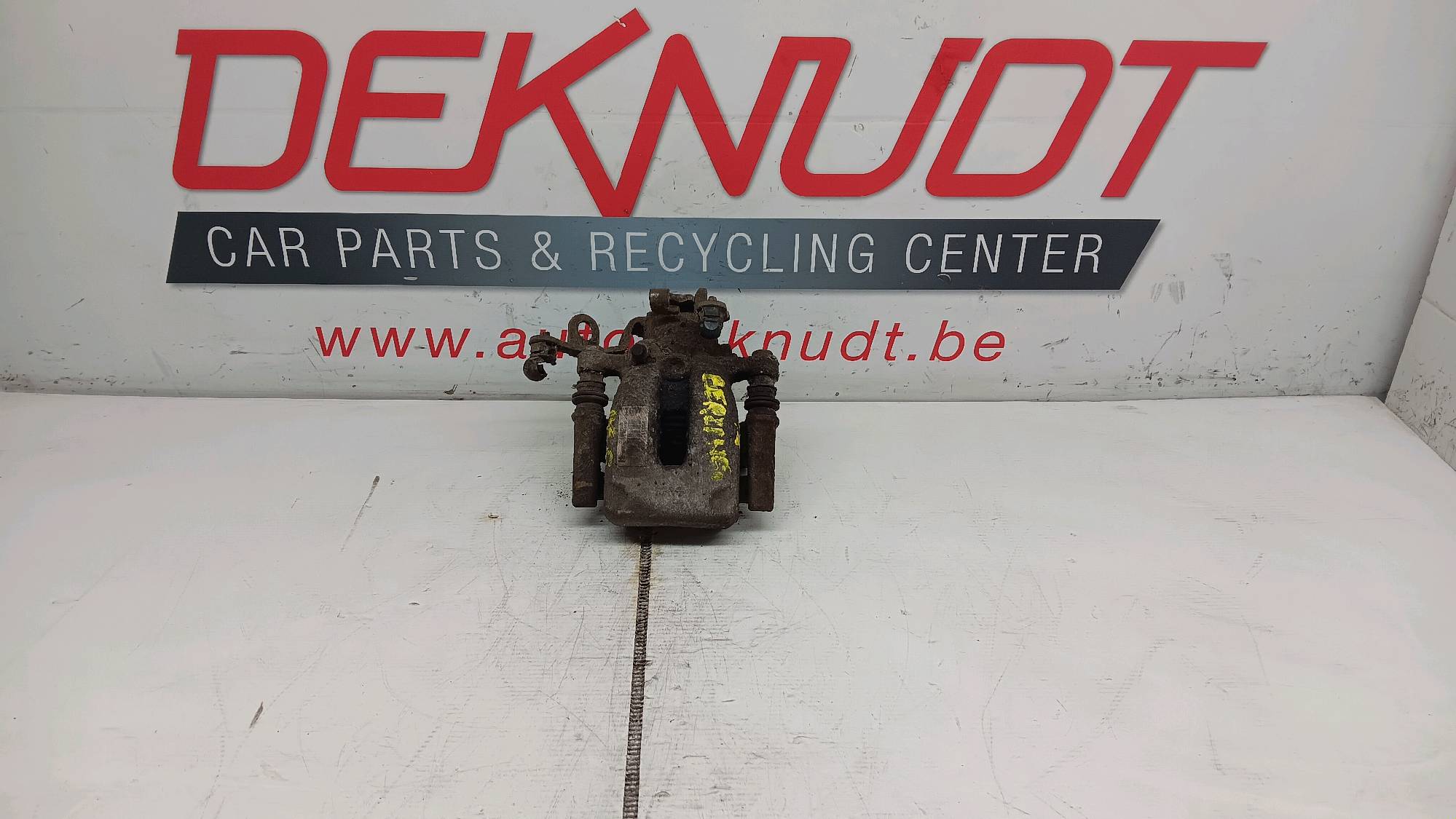 Remschijf links ACHTER Citroen BERLINGO II 2008 - 18