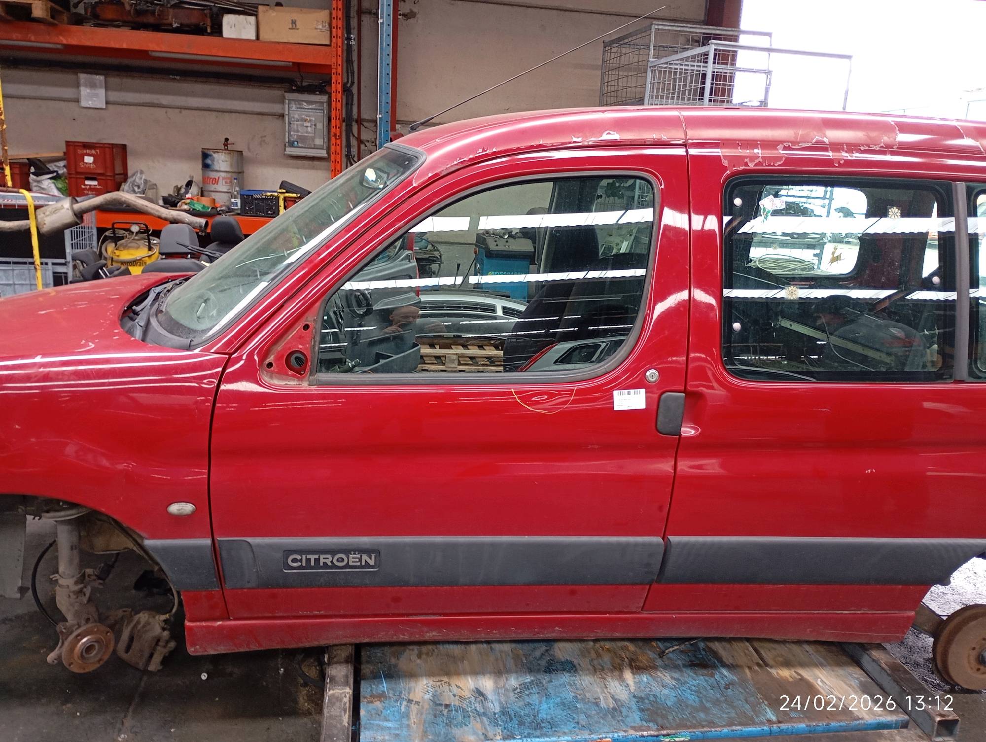 Deur links voor Citroen BERLINGO I 2003 - 08