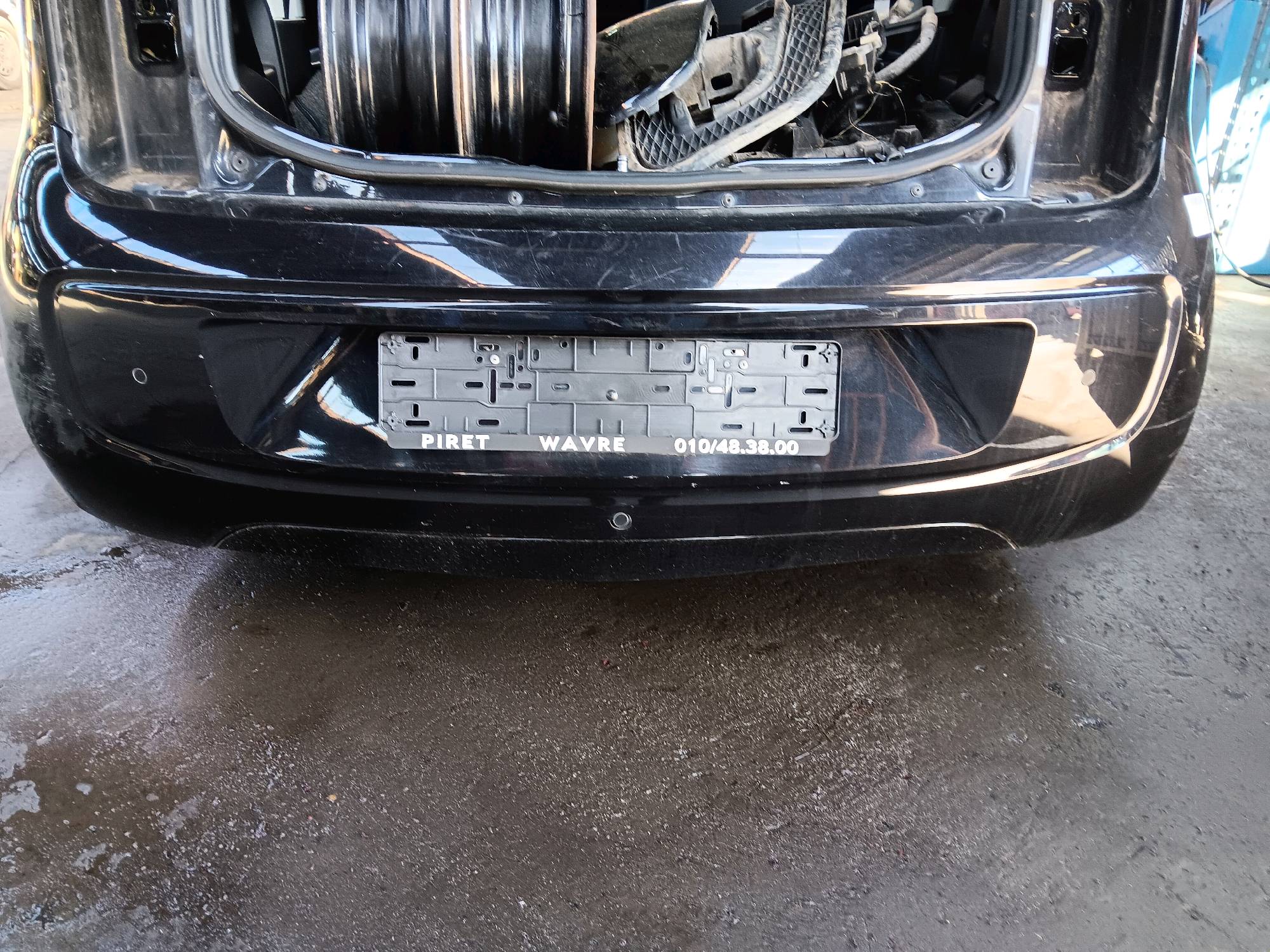 Bumper achter met sensor Vw UP 2011 -