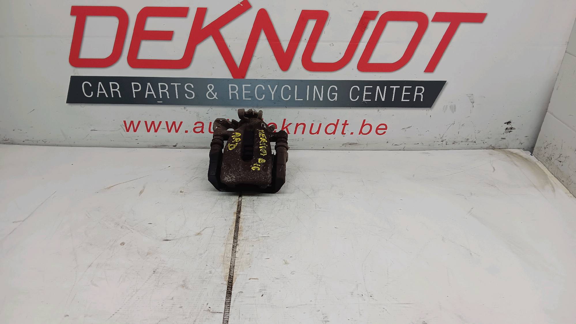 Remschijf rechts ACHTER Opel Meriva