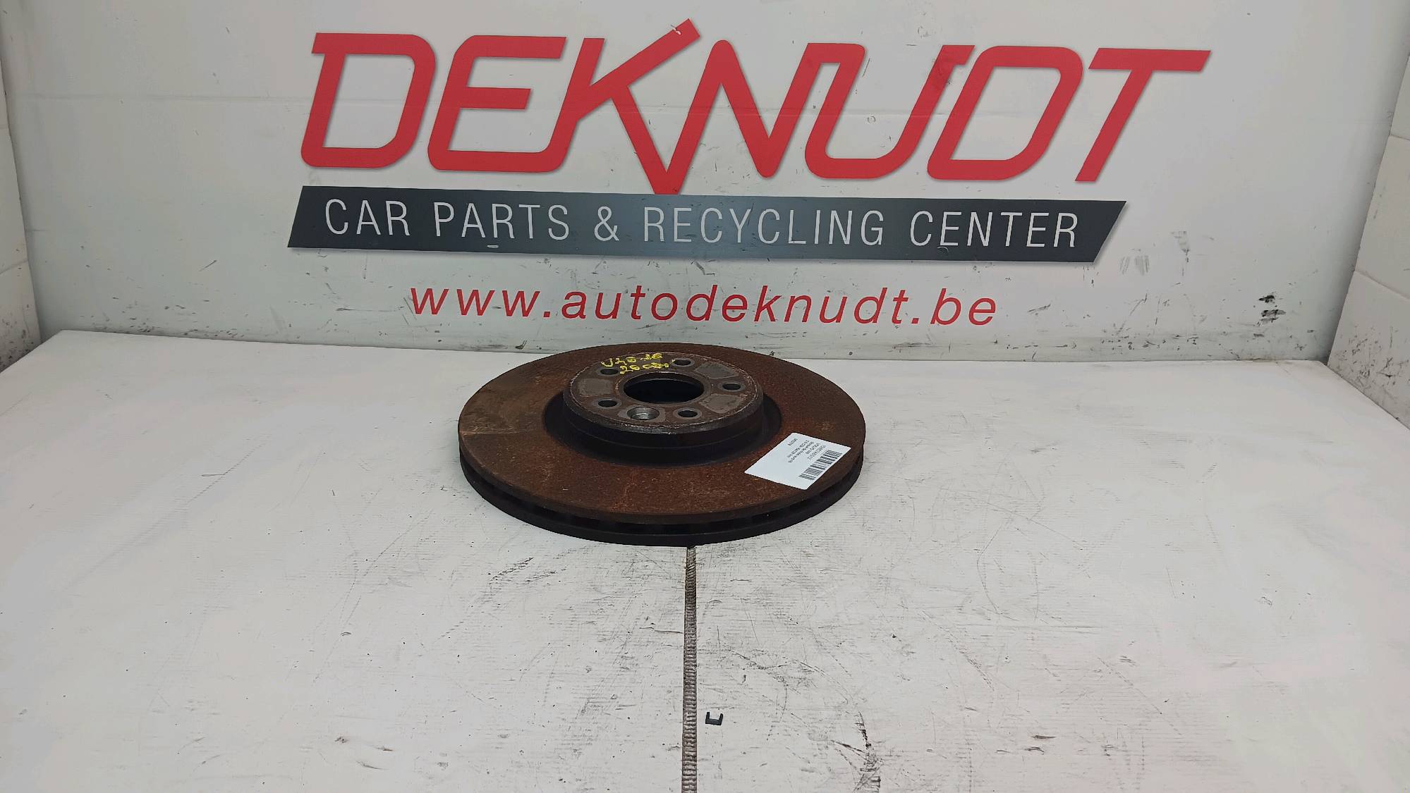 Remschijf rechts voor Volvo V 40 II 2012 - 19